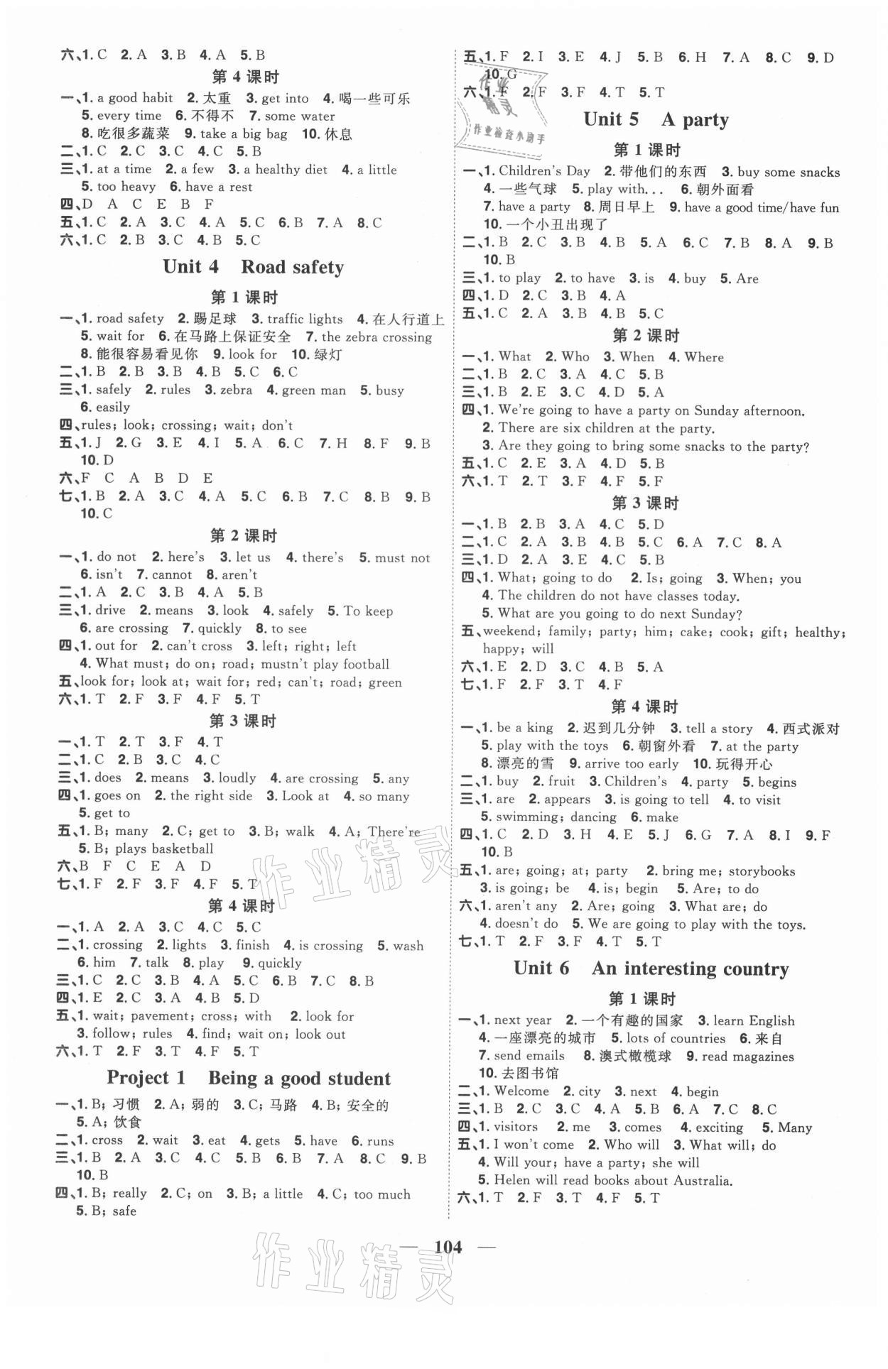 2021年阳光同学课时优化作业六年级英语下册译林版徐州专版 第2页