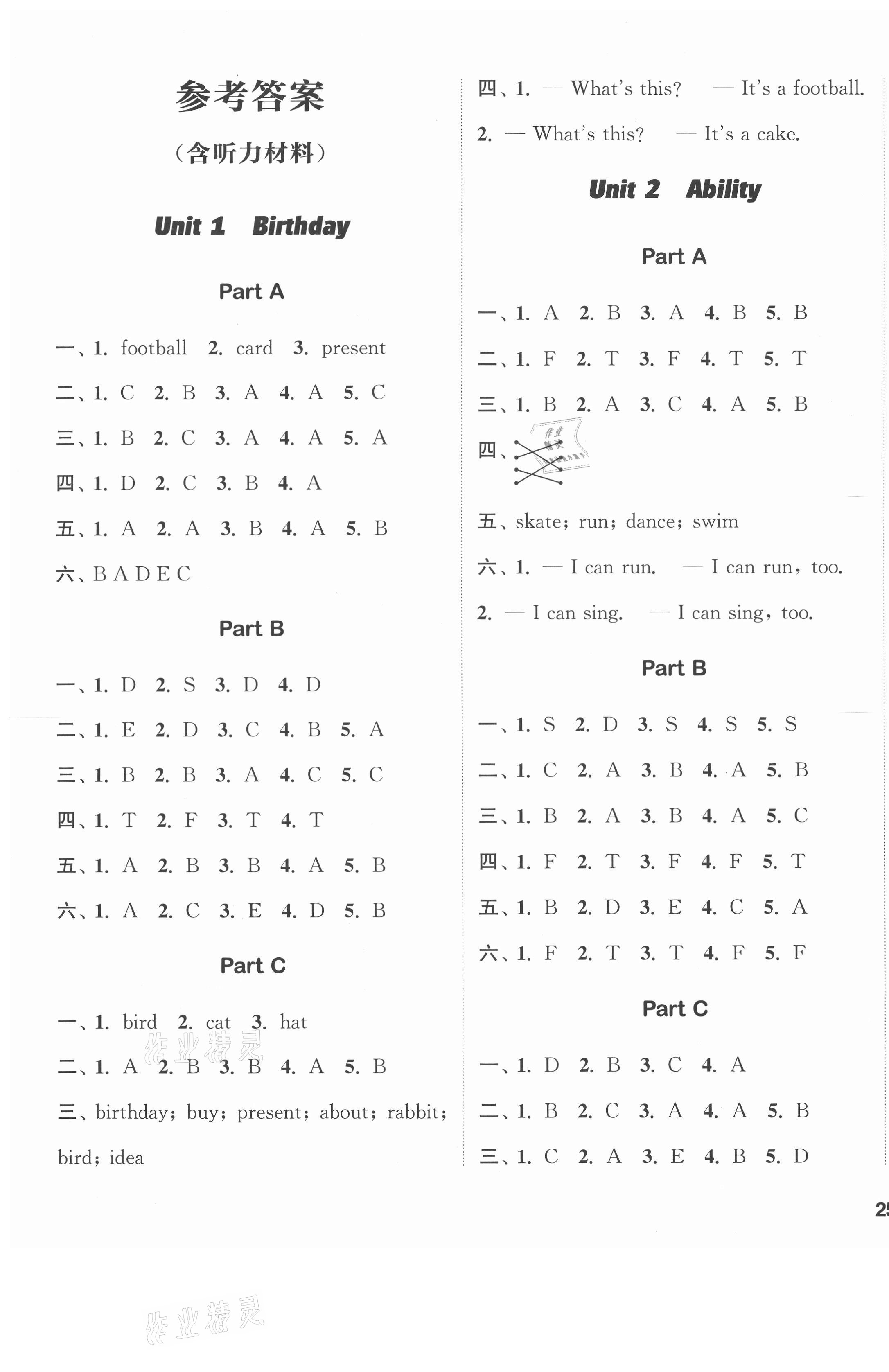 2021年通城學(xué)典課時(shí)作業(yè)本三年級(jí)英語(yǔ)下冊(cè)閩教版 第1頁(yè)