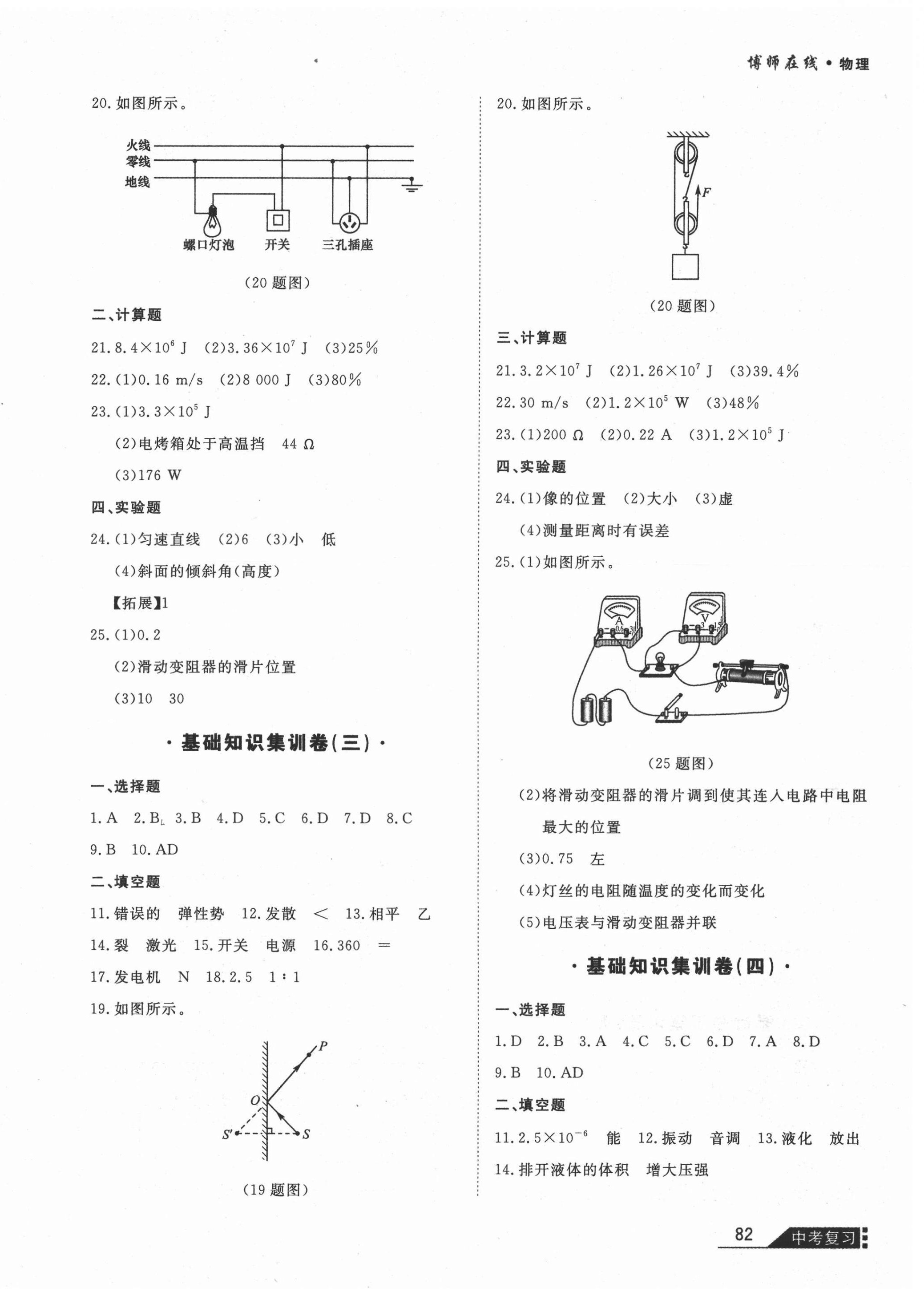 2021年博師在線物理大連專版 第2頁(yè)