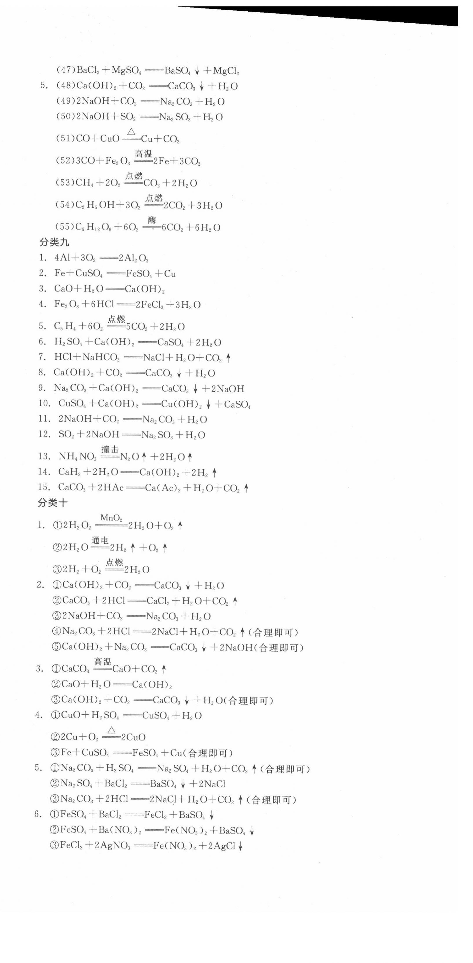 2021年全品中考复习方案化学新疆专版 第9页