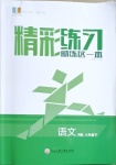 2021年精彩練習(xí)就練這一本八年級語文下冊人教版