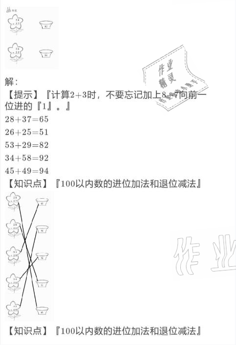 2021年寒假作業(yè)與生活二年級數(shù)學(xué)北師大版陜西人民教育出版社 參考答案第5頁