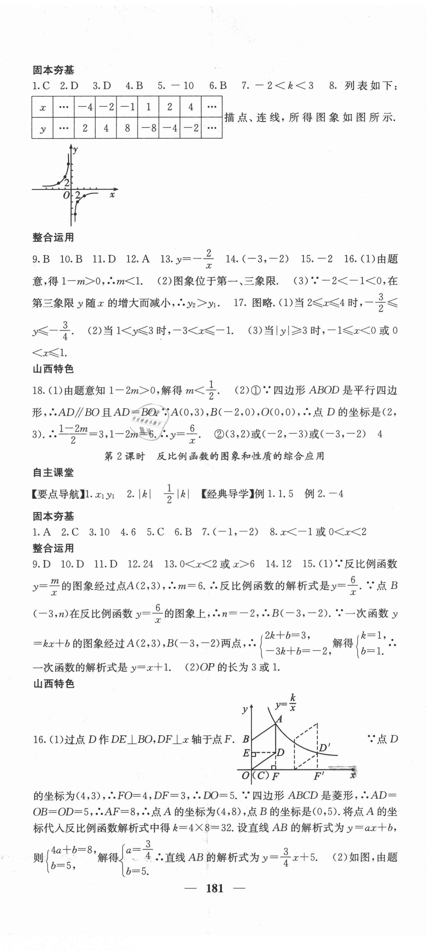 2021年課堂點睛九年級數(shù)學下冊人教版山西專版 第2頁