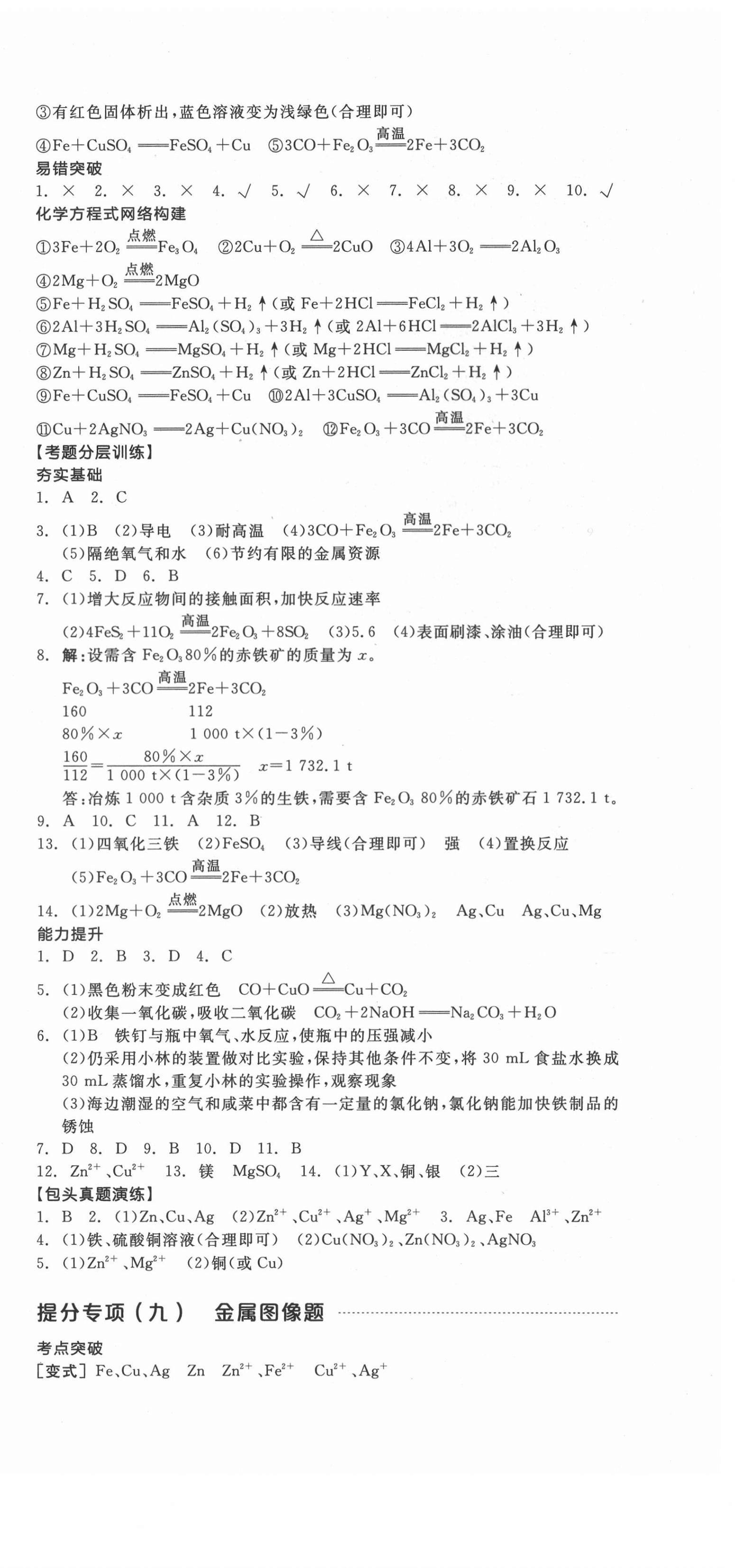 2021年全品中考復(fù)習(xí)方案化學(xué)包頭專版 第12頁