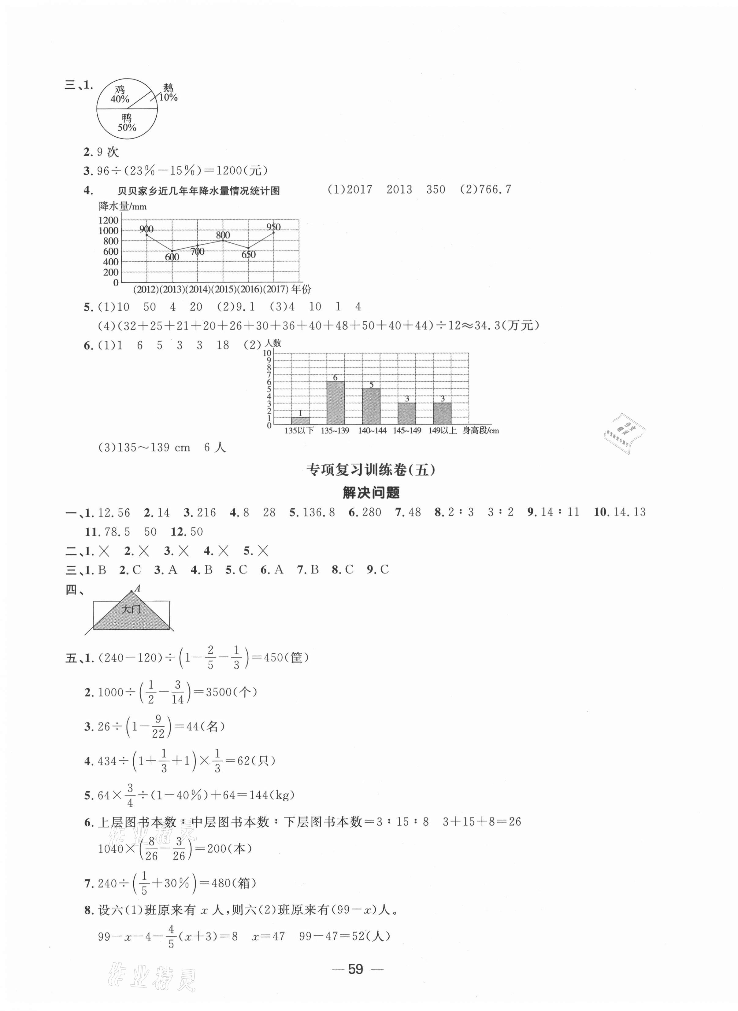 2020年陽光同學(xué)期末復(fù)習(xí)15天沖刺100分六年級(jí)數(shù)學(xué)上冊北師大版 第3頁