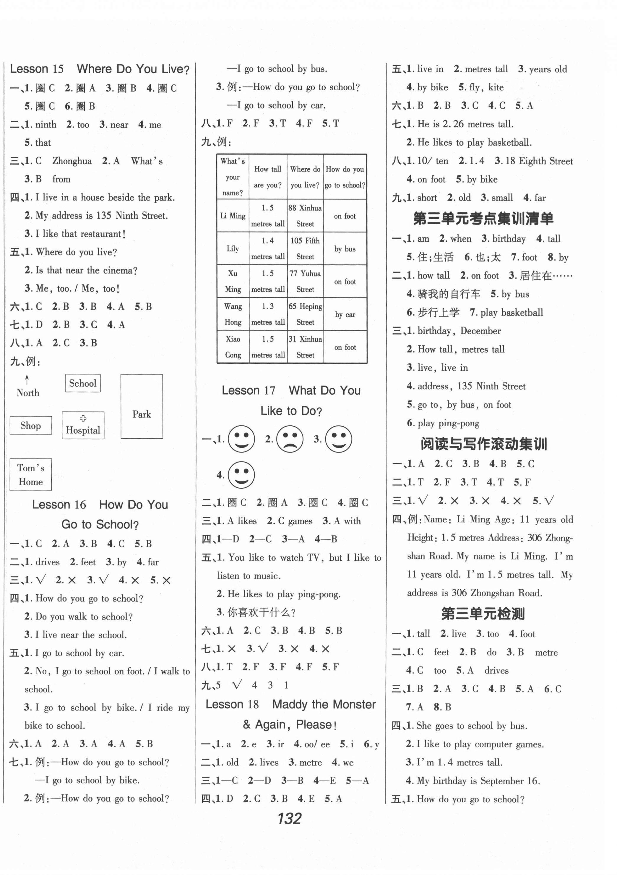 2021年全優(yōu)課堂考點(diǎn)集訓(xùn)與滿(mǎn)分備考四年級(jí)英語(yǔ)下冊(cè)冀教版河北專(zhuān)版 第4頁(yè)