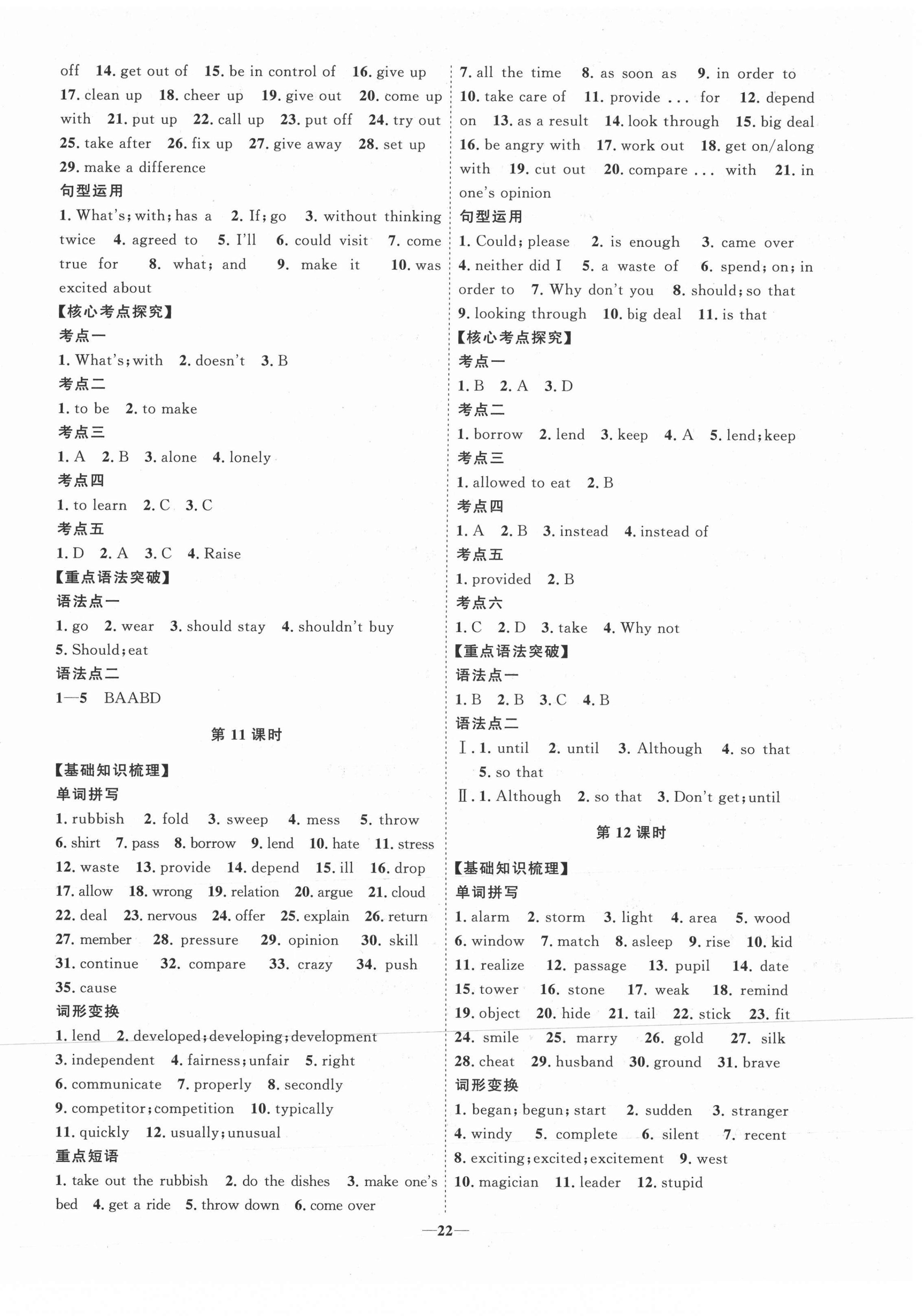 2021年初中總復(fù)習(xí)手冊(cè)英語山東教育出版社 第6頁(yè)