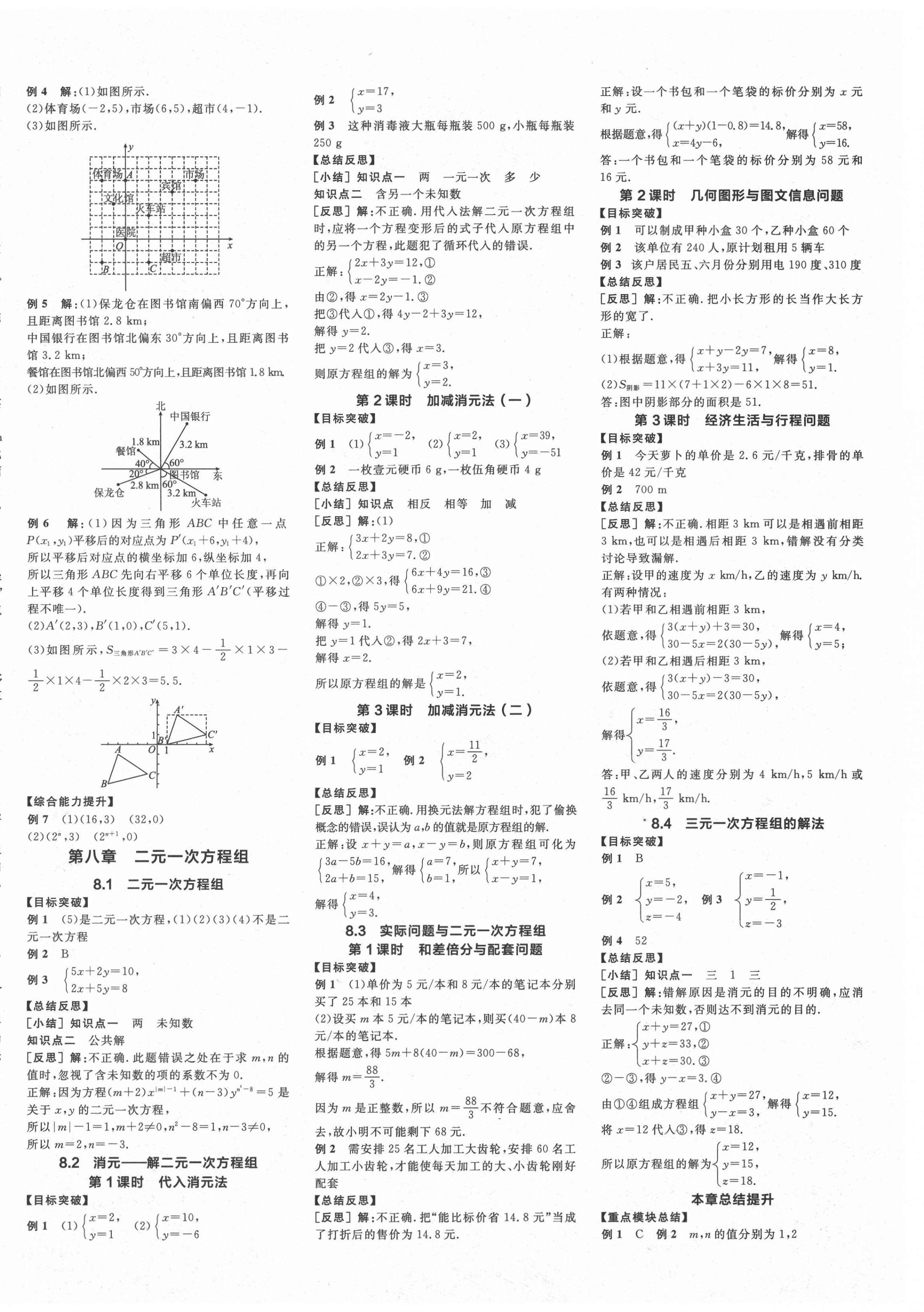 2021年全品學(xué)練考七年級(jí)數(shù)學(xué)下冊人教版江西專版 第4頁