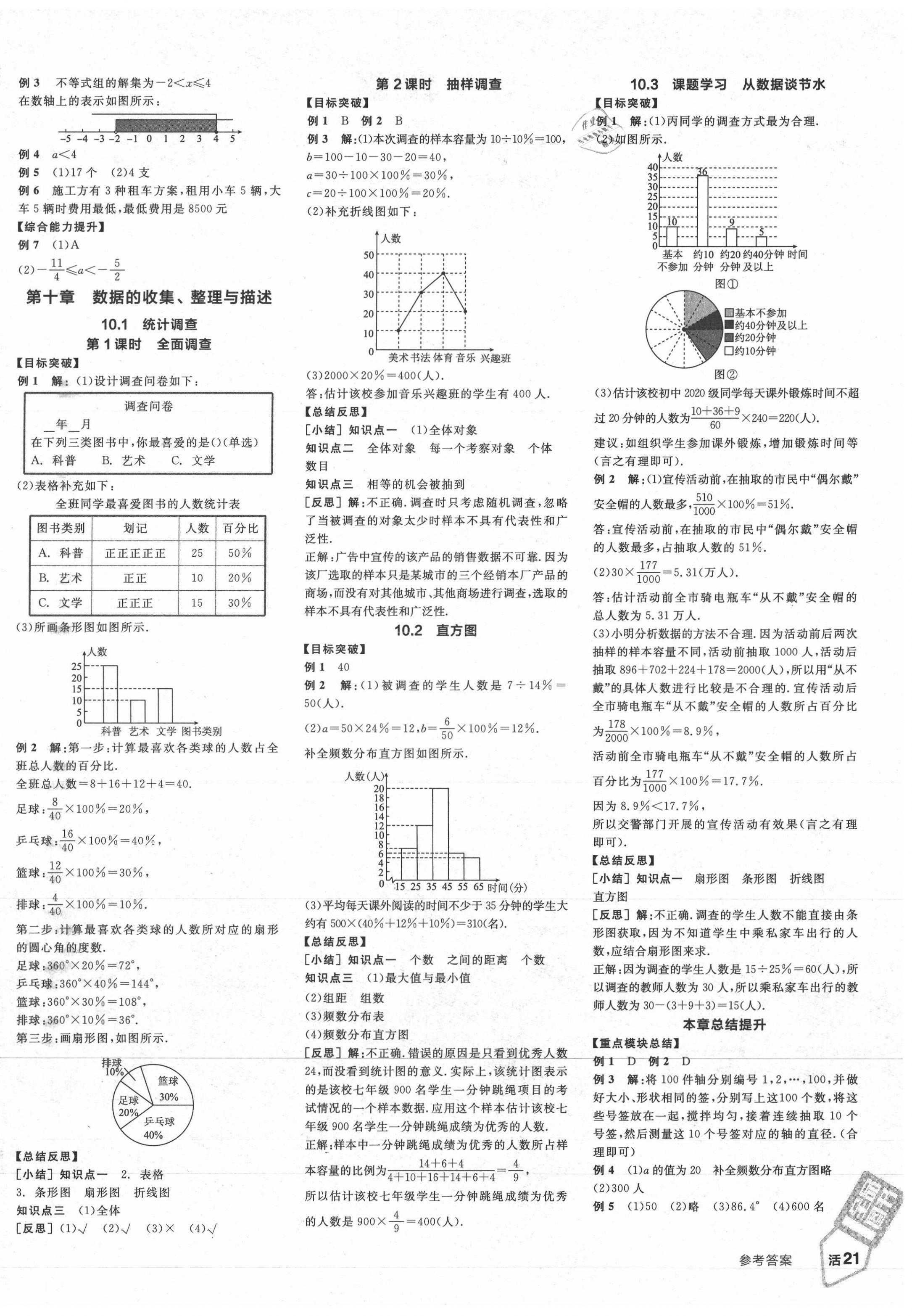 2021年全品學(xué)練考七年級數(shù)學(xué)下冊人教版江西專版 第6頁