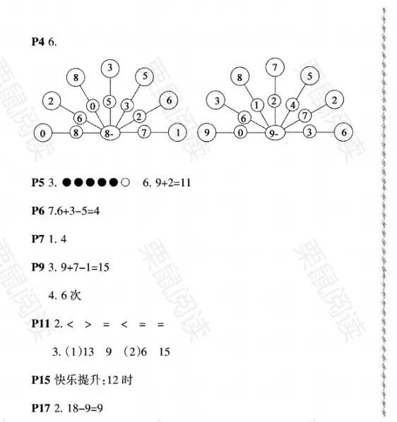 2021年陽光假日寒假一年級(jí)數(shù)學(xué)北師大版 第1頁