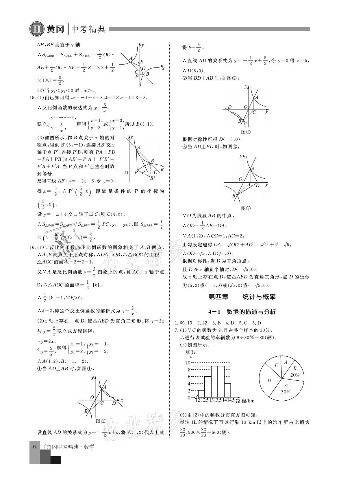 2021年中考精典數學 參考答案第6頁