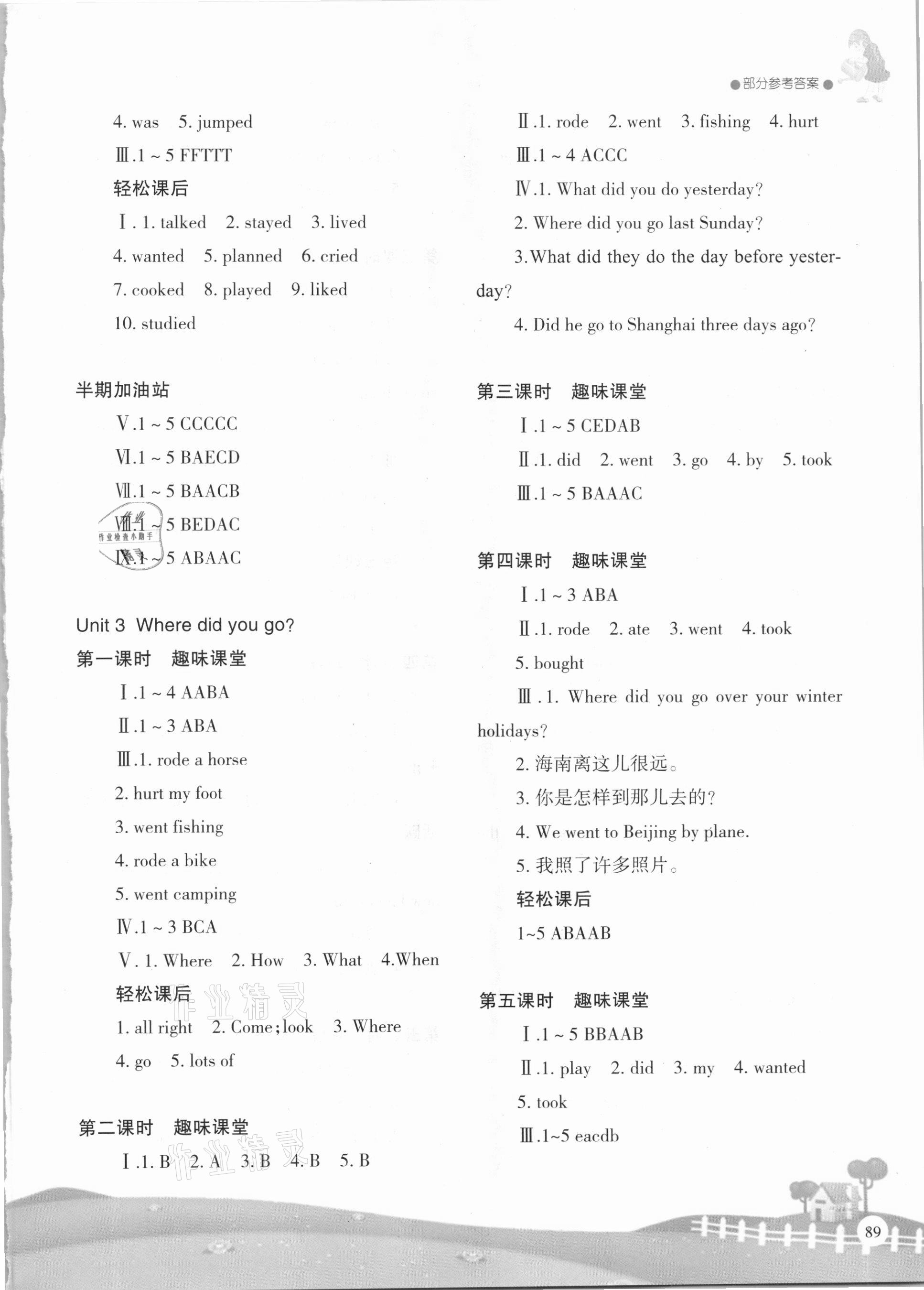 2021年學(xué)習(xí)指要六年級英語下冊人教版重慶專用 第3頁