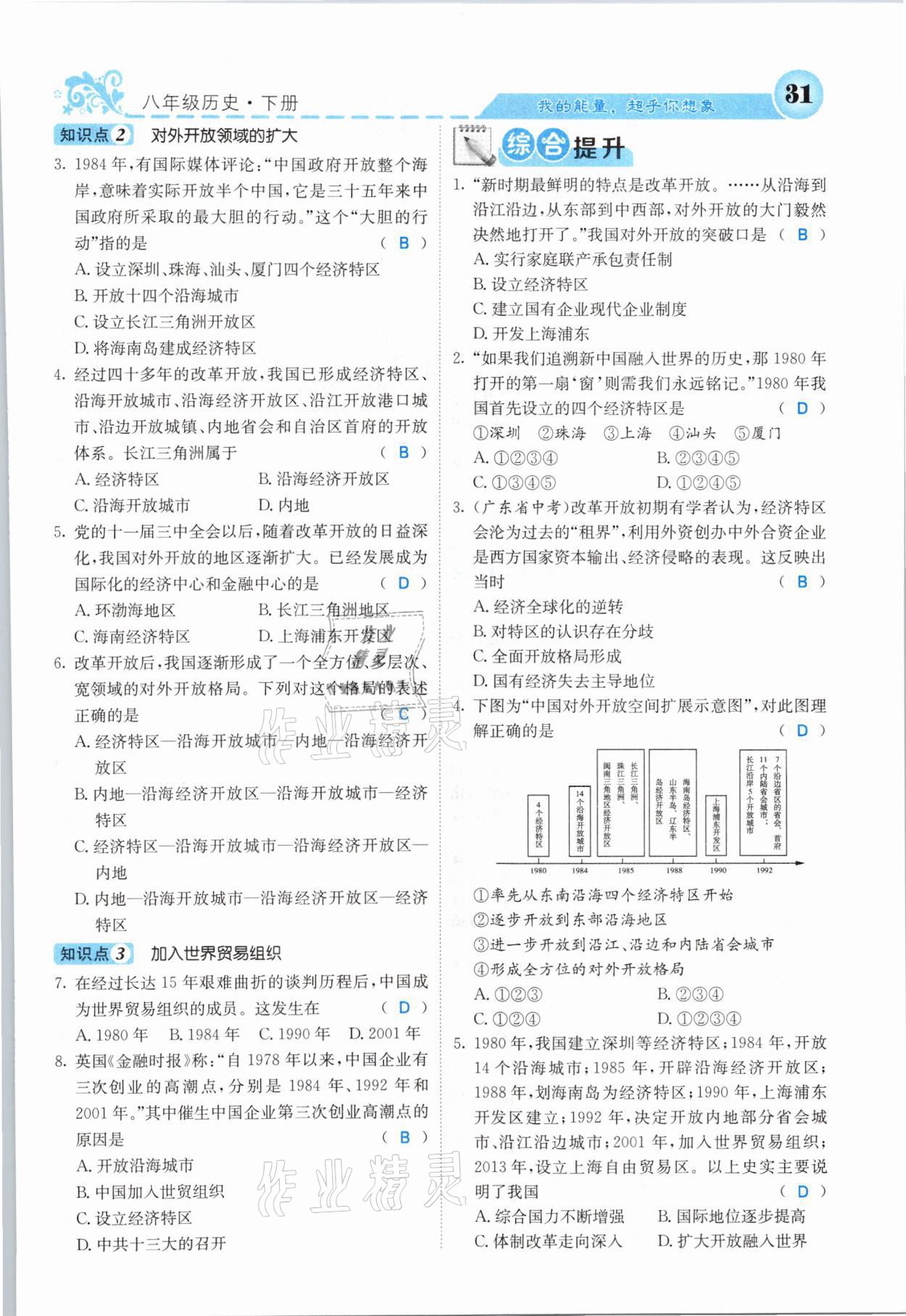 2021年課堂點睛八年級歷史下冊人教版山西專版 第30頁