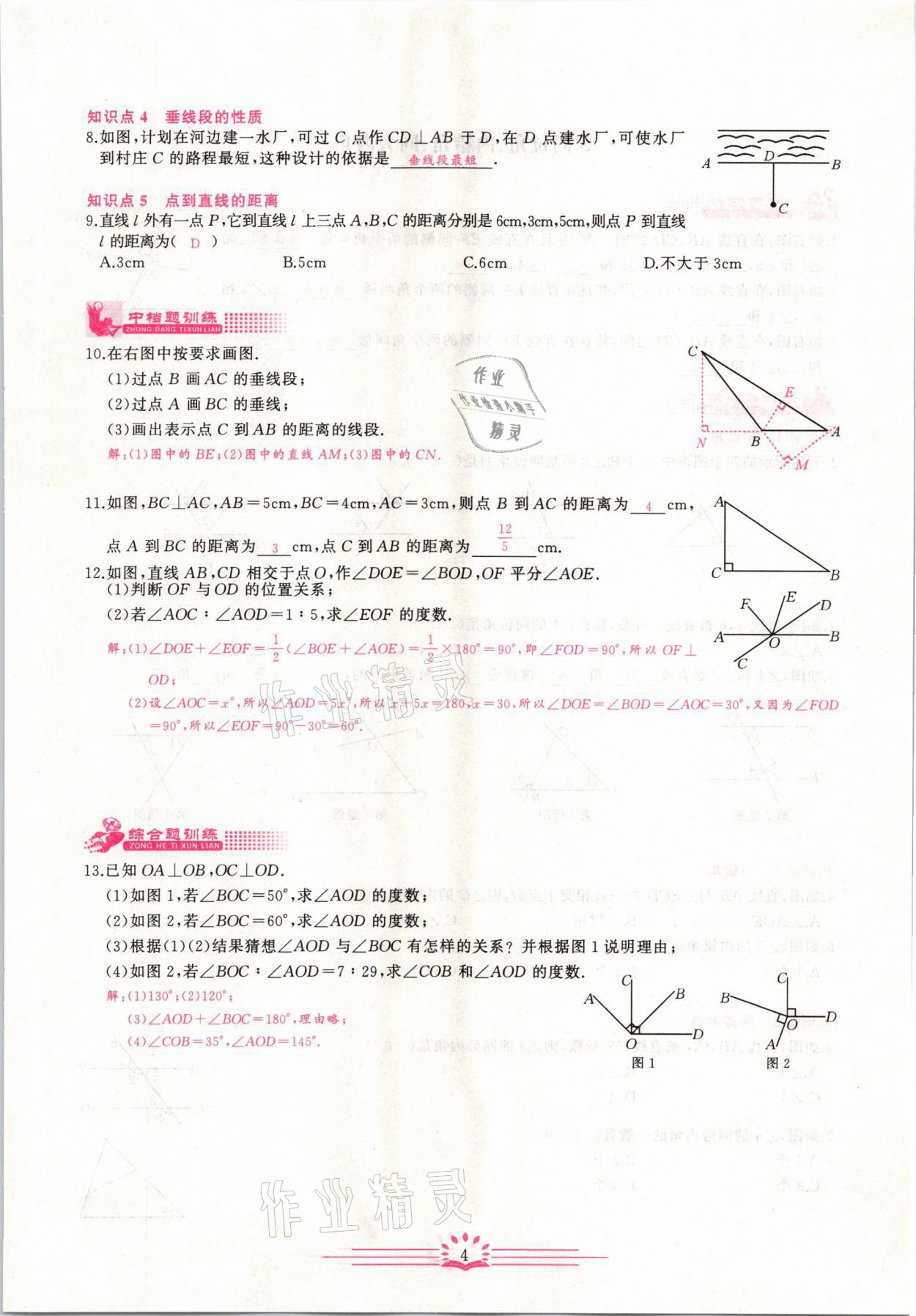 2021年思維新觀察七年級數(shù)學下冊宜昌專版 第4頁