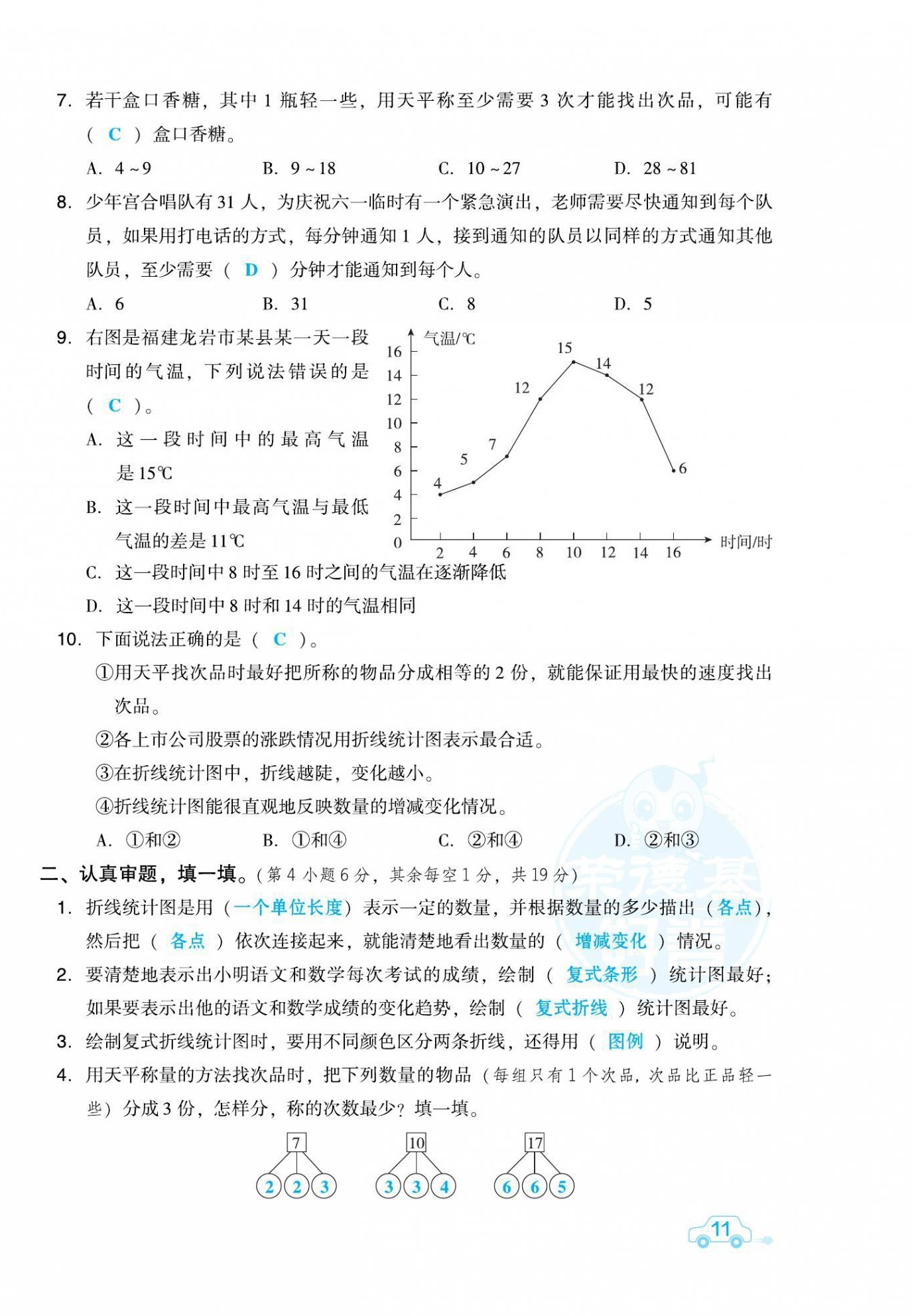 2021年好卷五年级数学下册人教版福建专版 第22页