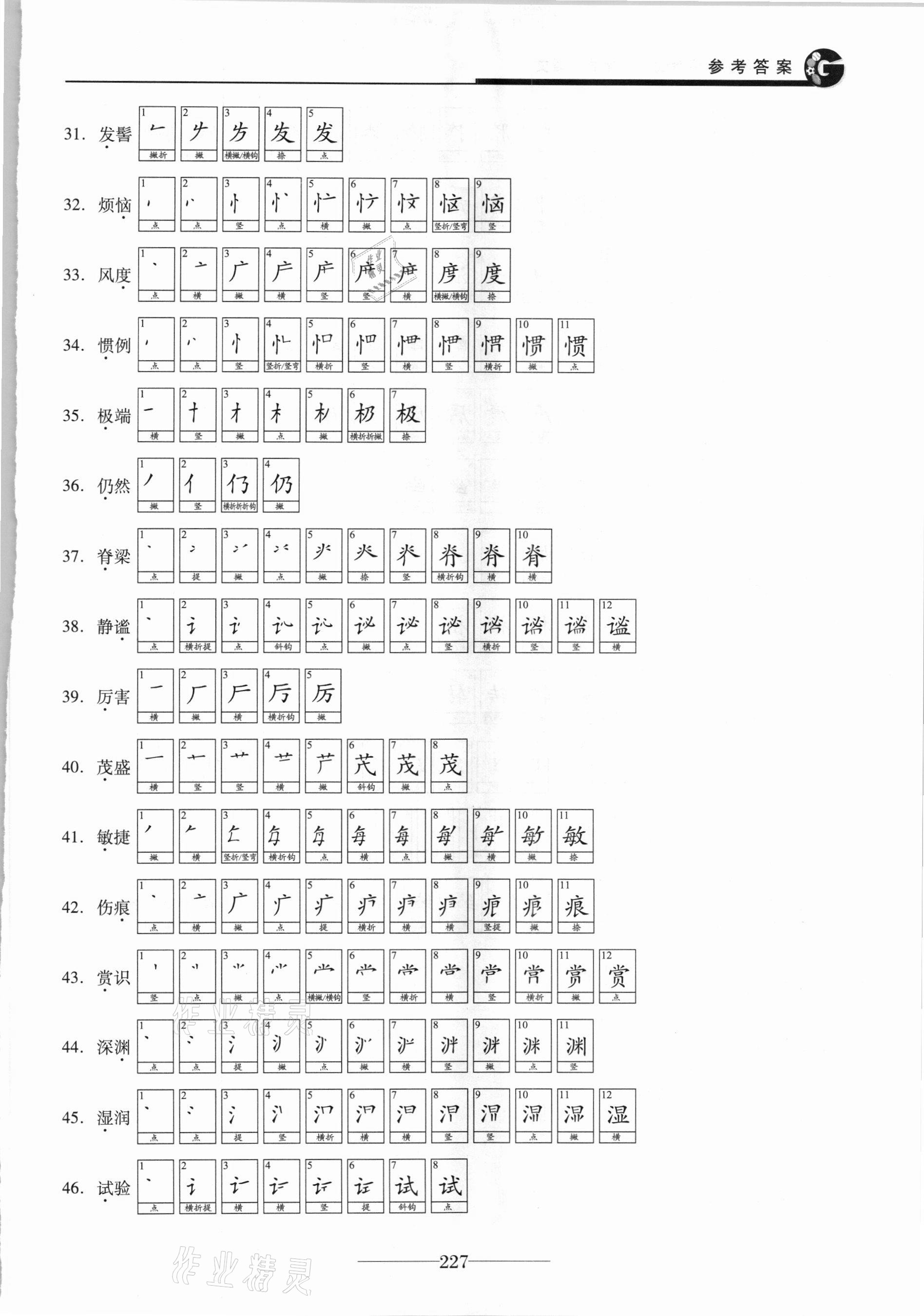 2021年初中學(xué)業(yè)水平考試復(fù)習(xí)指導(dǎo)語(yǔ)文 參考答案第10頁(yè)