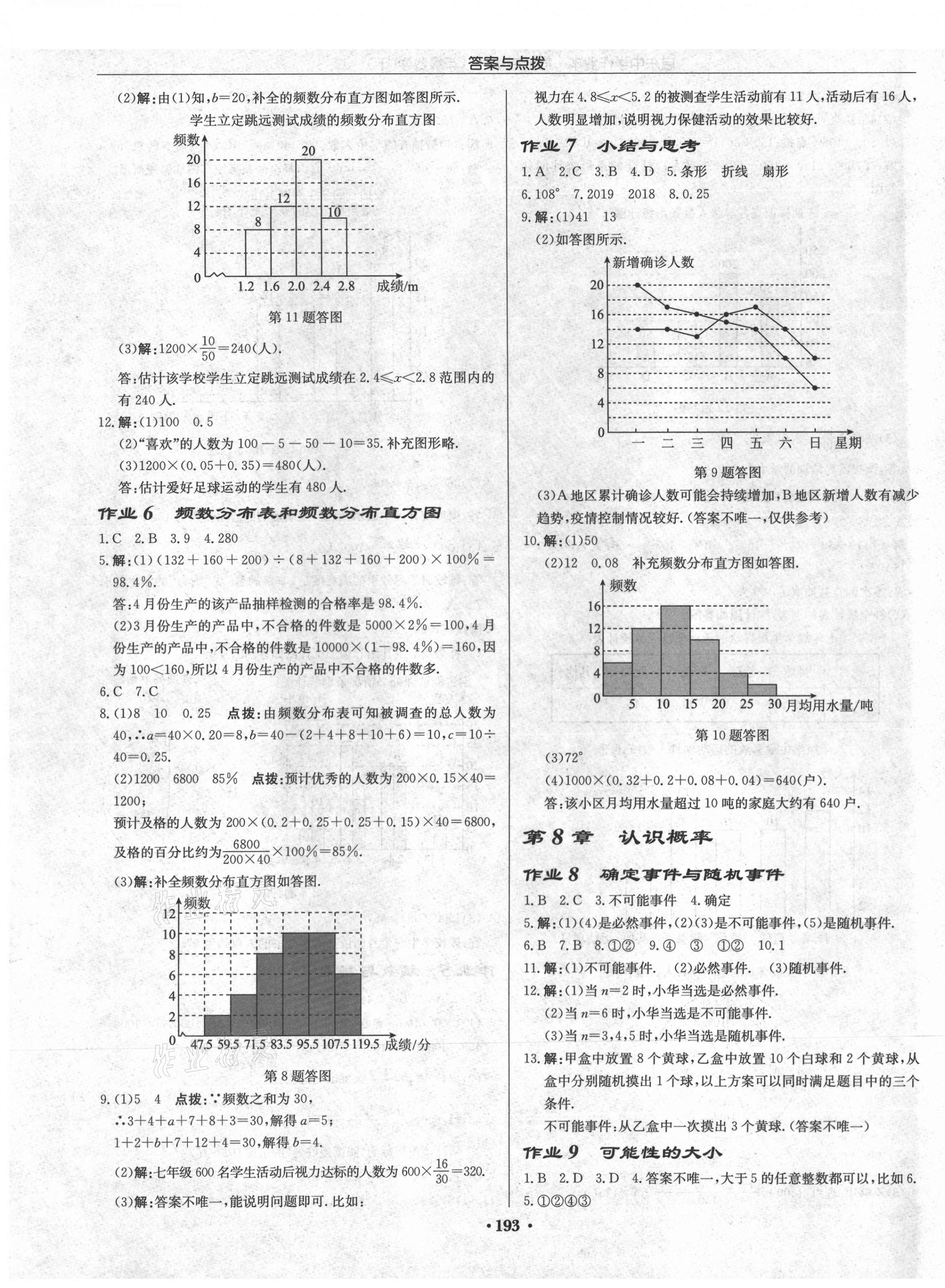 2021年启东中学作业本八年级数学下册苏科版宿迁专版 第3页