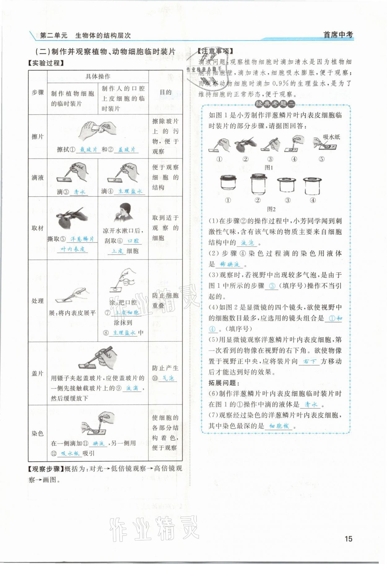 2021年首席中考生物甘肅專版&nbsp;第13頁