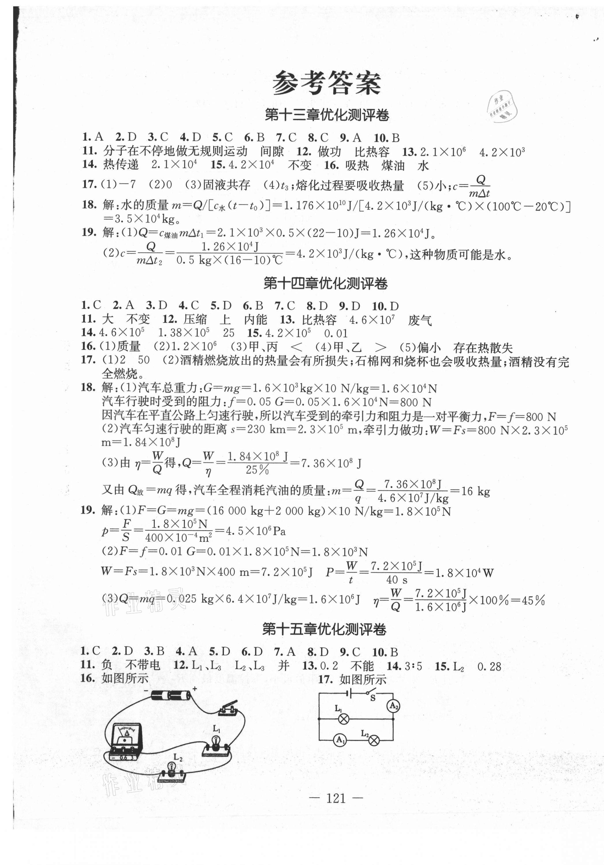 2020年創(chuàng)新思維九年級物理人教版 第1頁