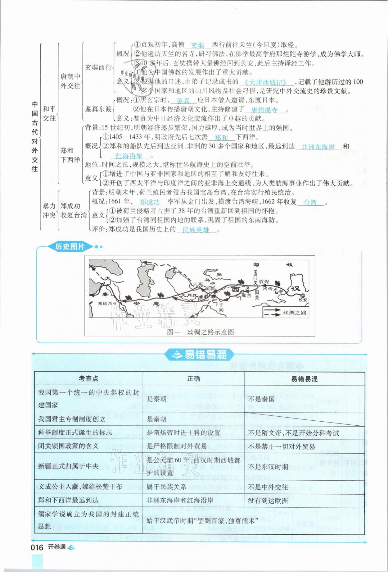 2021年中考通歷史河南專版鄭州大學(xué)出版社 第16頁