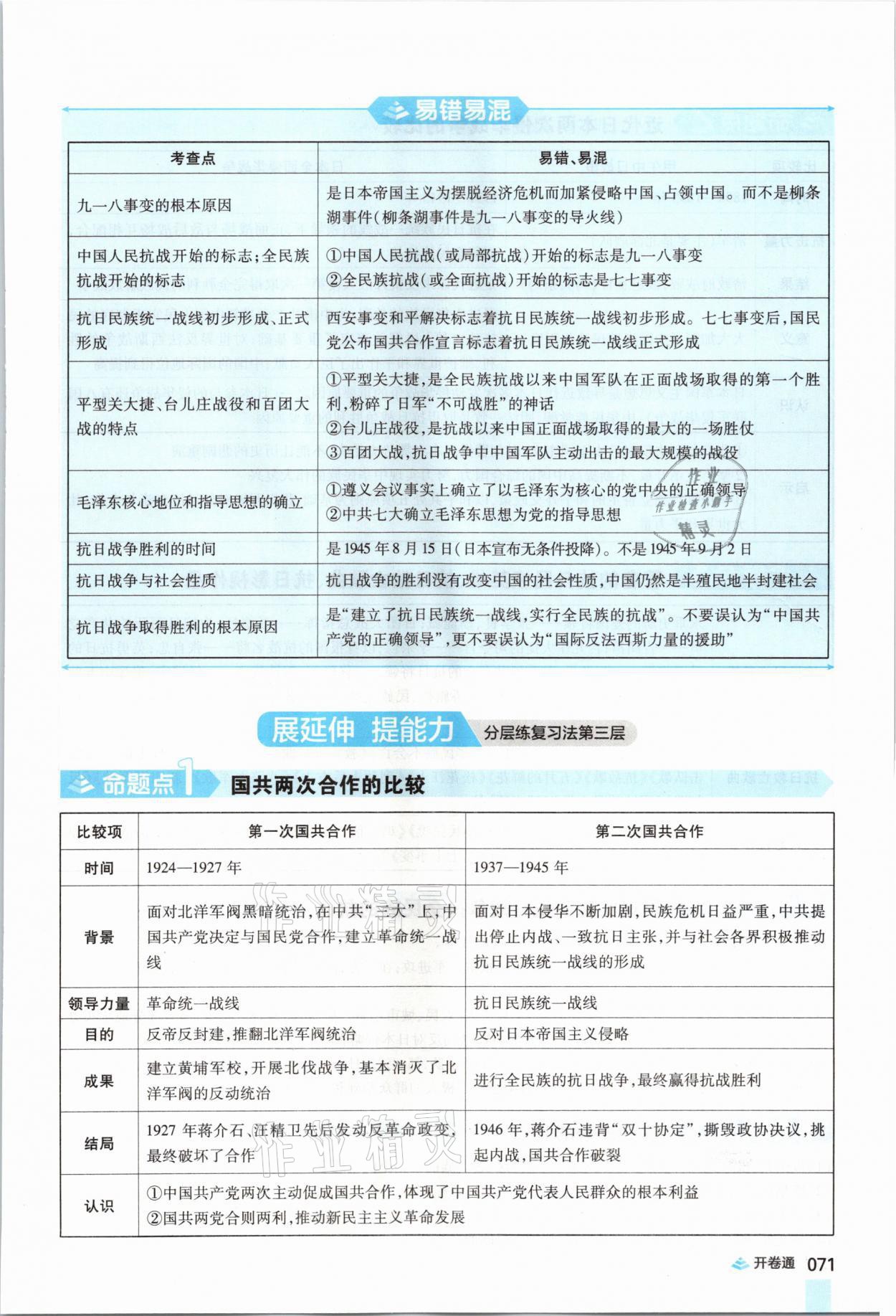 2021年中考通歷史河南專版鄭州大學(xué)出版社 第71頁