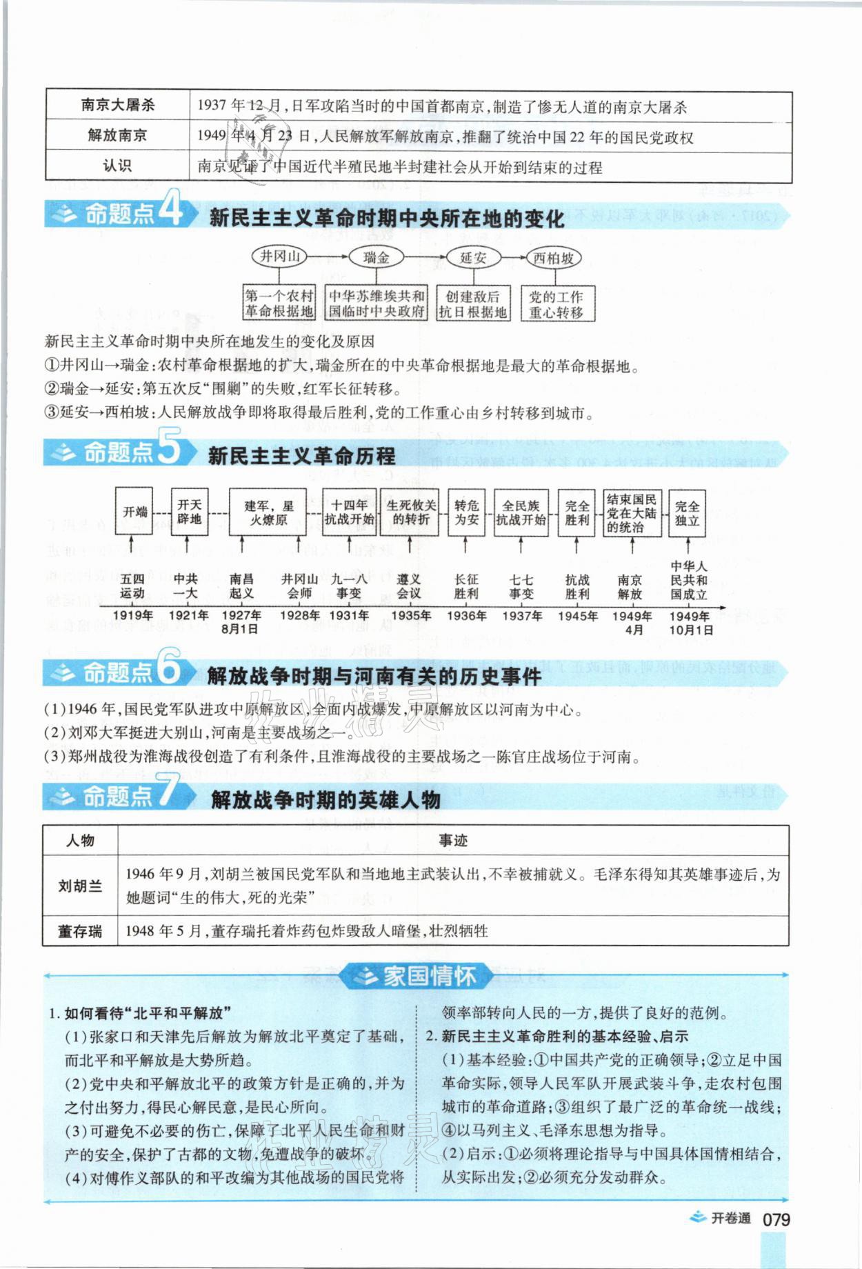 2021年中考通歷史河南專版鄭州大學(xué)出版社 第79頁