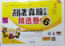 2020年期末真題匯編精選卷六年級語文上冊人教版濟(jì)寧專版