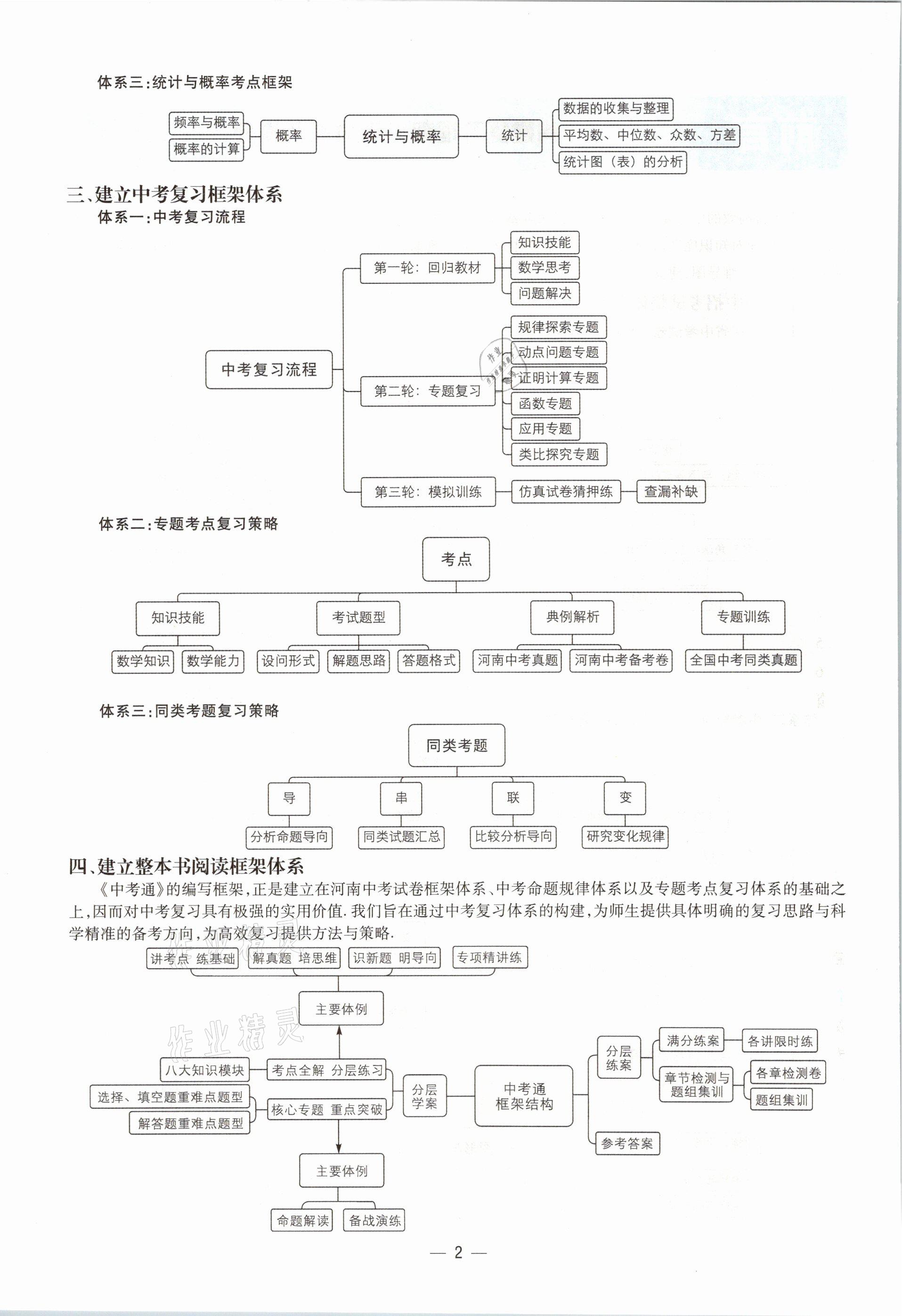 2021年中考通數(shù)學河南專版鄭州大學出版社 參考答案第6頁