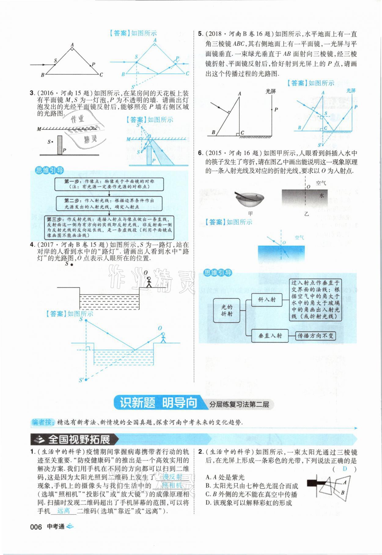 2021年中考通物理河南專版鄭州大學(xué)出版社 第6頁(yè)