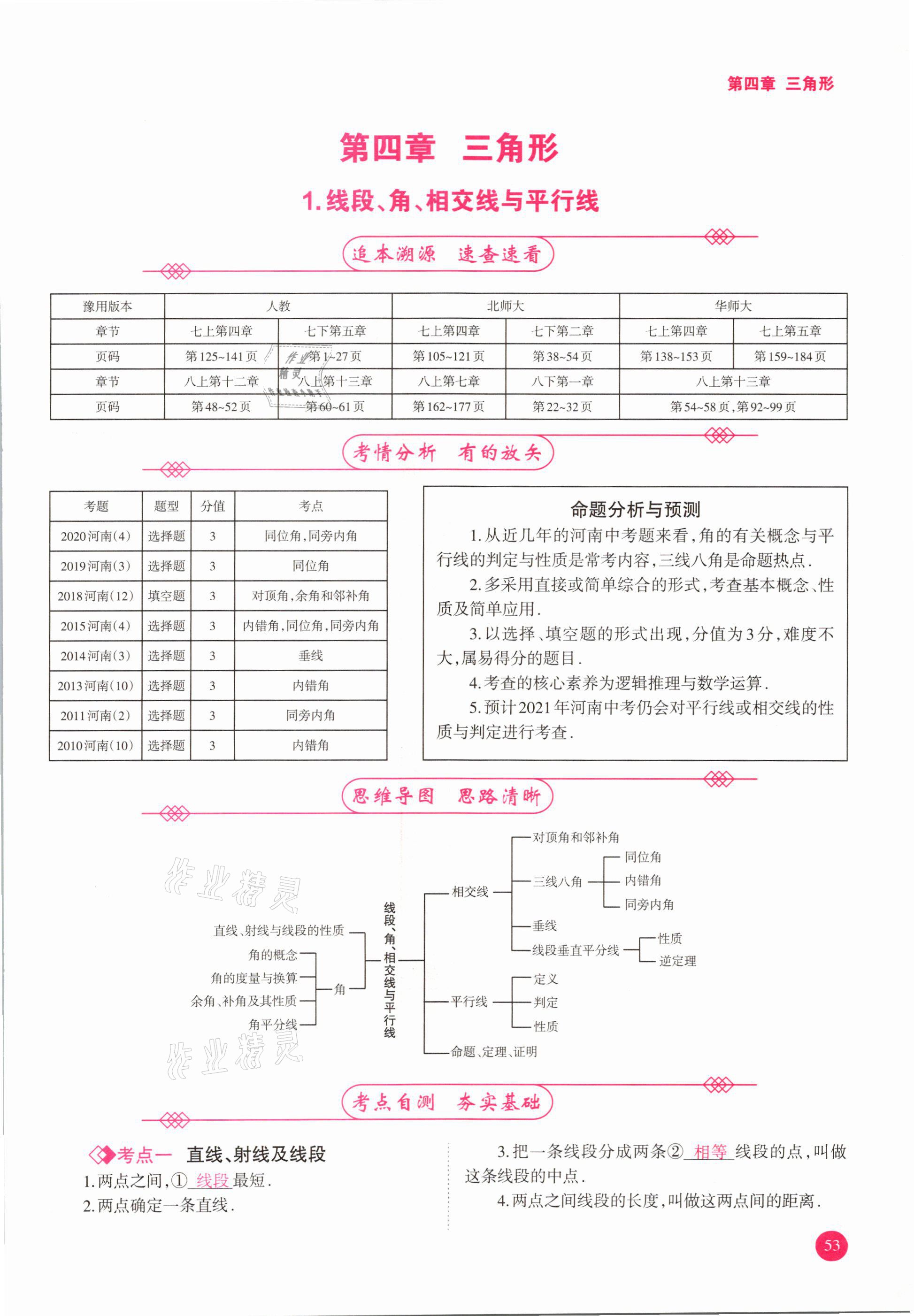 2021年中學(xué)生學(xué)習(xí)報試題與研究數(shù)學(xué)河南專版 參考答案第53頁