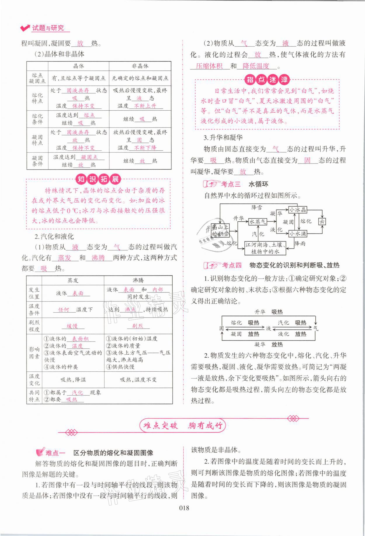 2021年中學(xué)生學(xué)習(xí)報(bào)試題與研究物理河南專版 參考答案第18頁