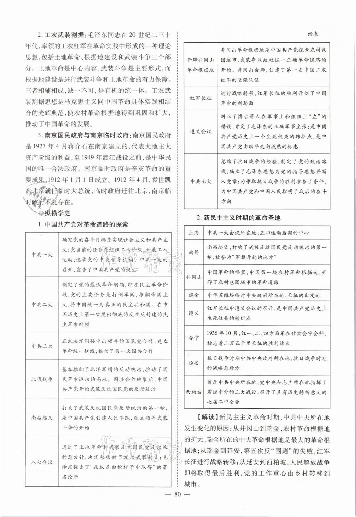 2021年中學生學習報試題與研究歷史河南專版 參考答案第75頁