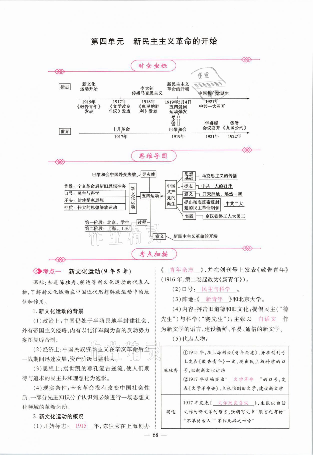 2021年中學(xué)生學(xué)習(xí)報試題與研究歷史河南專版 參考答案第63頁