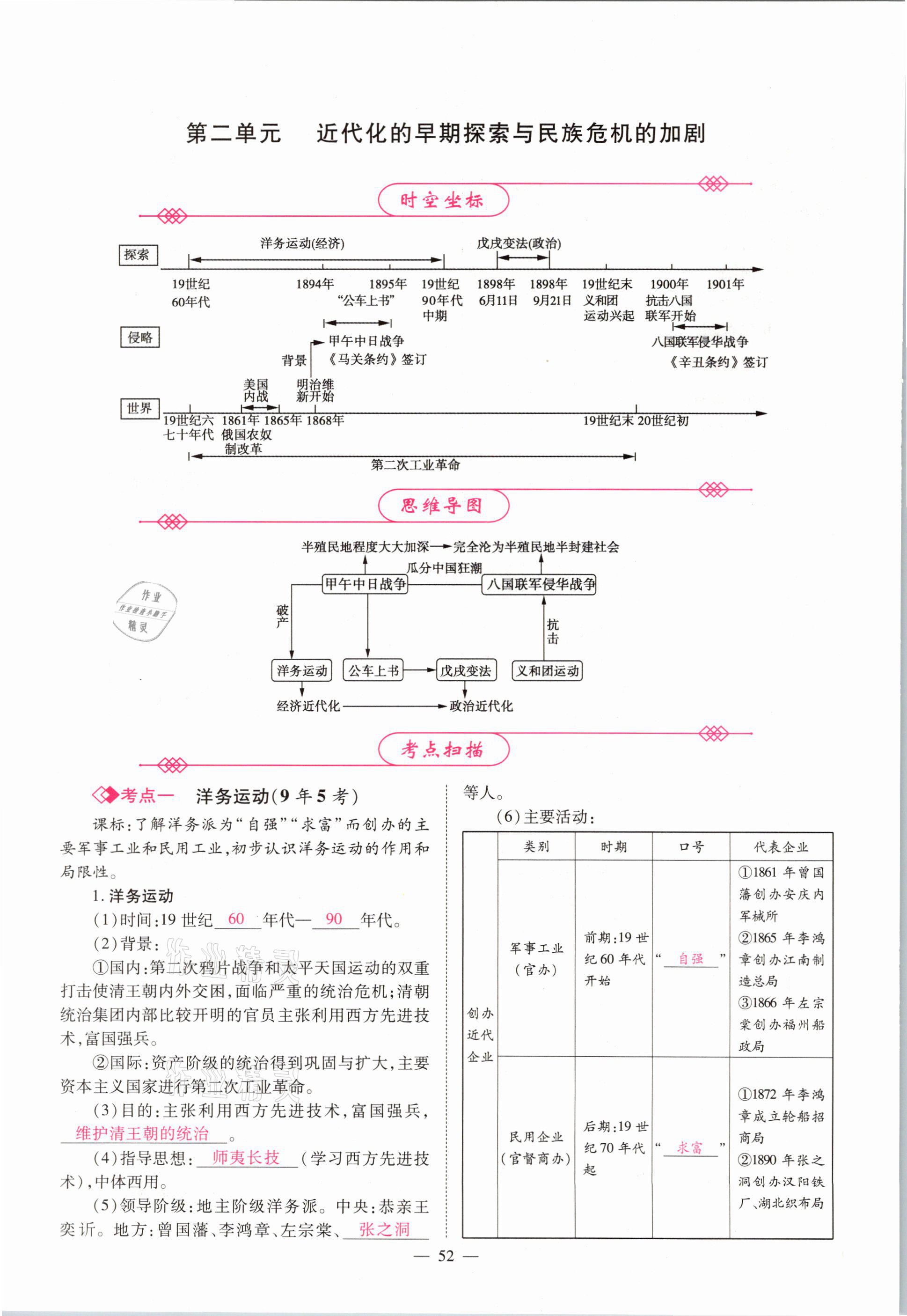 2021年中學(xué)生學(xué)習(xí)報(bào)試題與研究歷史河南專版 參考答案第47頁