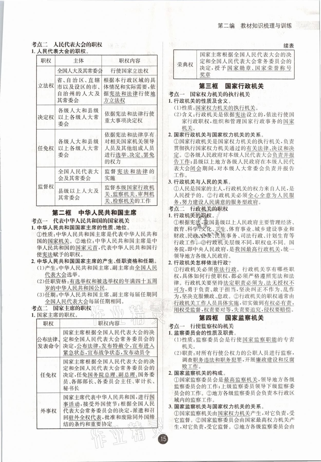2021年中考6加1道德與法治達(dá)州專版 參考答案第10頁