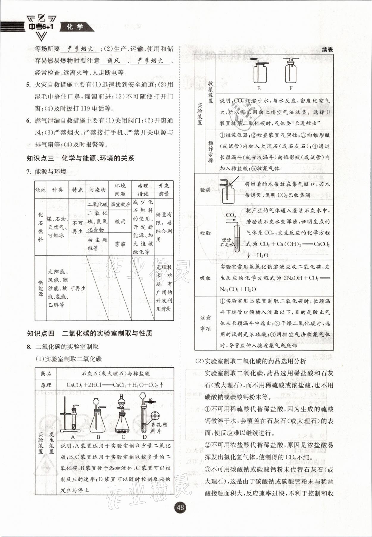 2021年中考6加1化學(xué)魯教版達(dá)州專版 參考答案第48頁