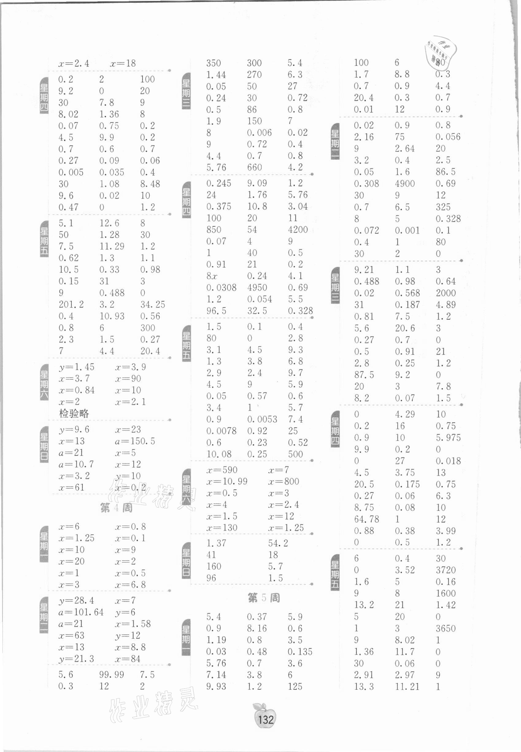 2021年計(jì)算高手五年級(jí)數(shù)學(xué)下冊(cè)蘇教版江蘇專版 參考答案第2頁(yè)