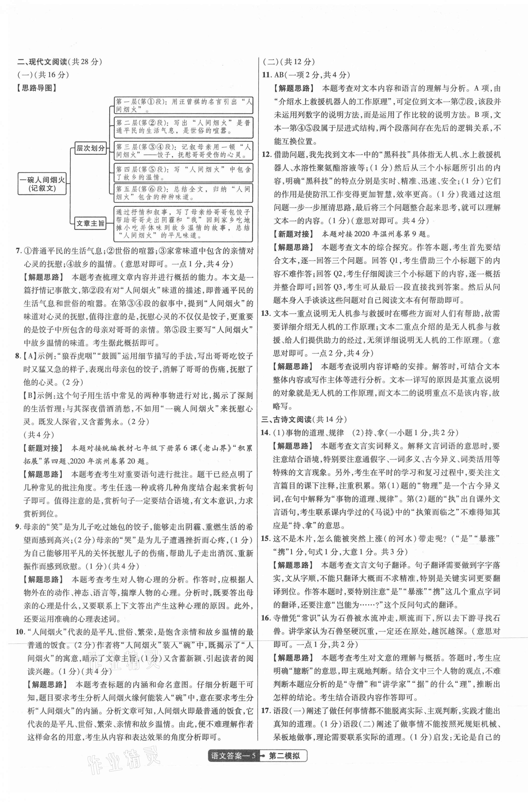 2021年金考卷百校聯(lián)盟系列中考領(lǐng)航卷語(yǔ)文河南專版 第5頁(yè)