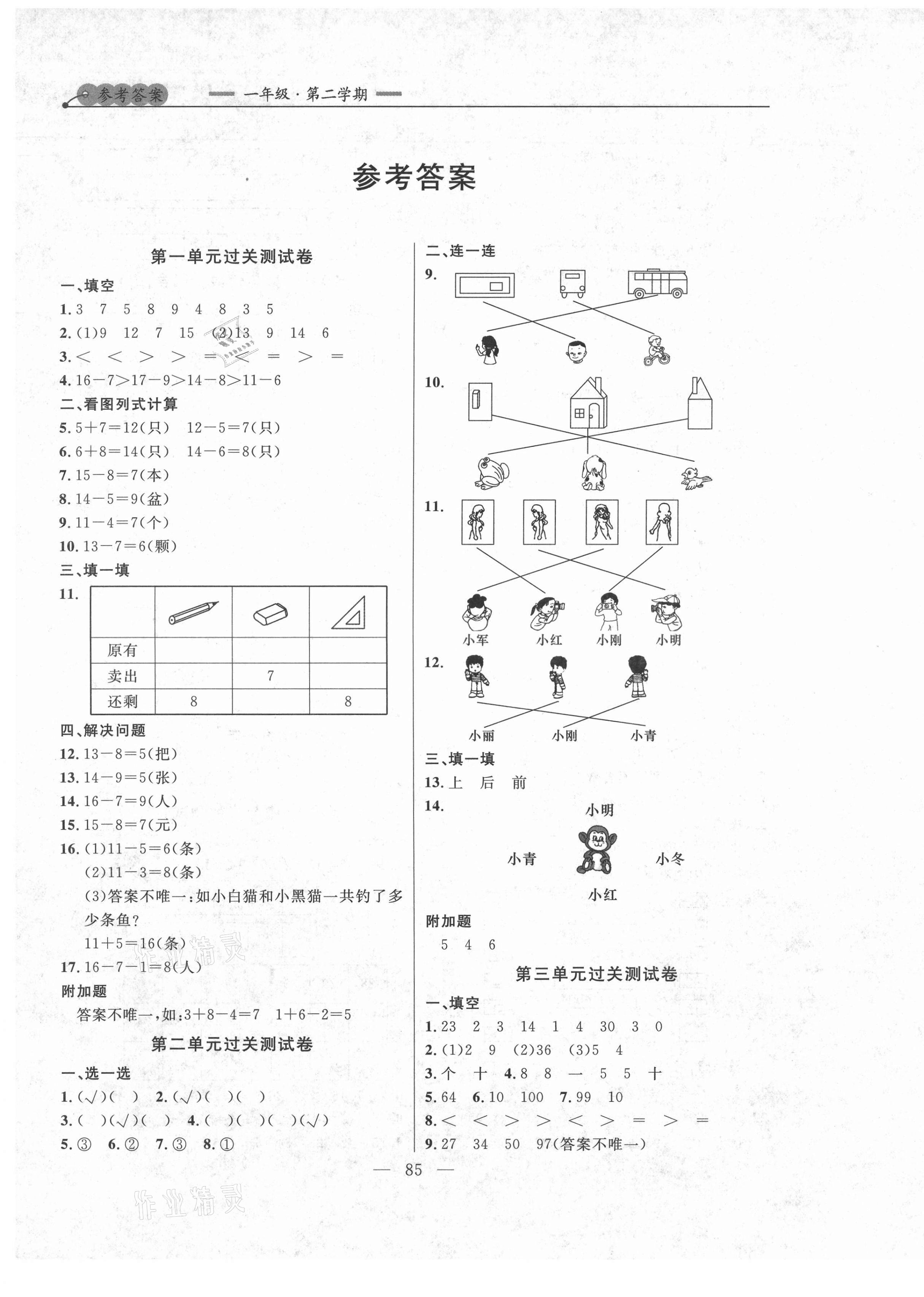 2021年大連金牌期末模擬試卷一年級(jí)數(shù)學(xué)第二學(xué)期北師大版 第1頁