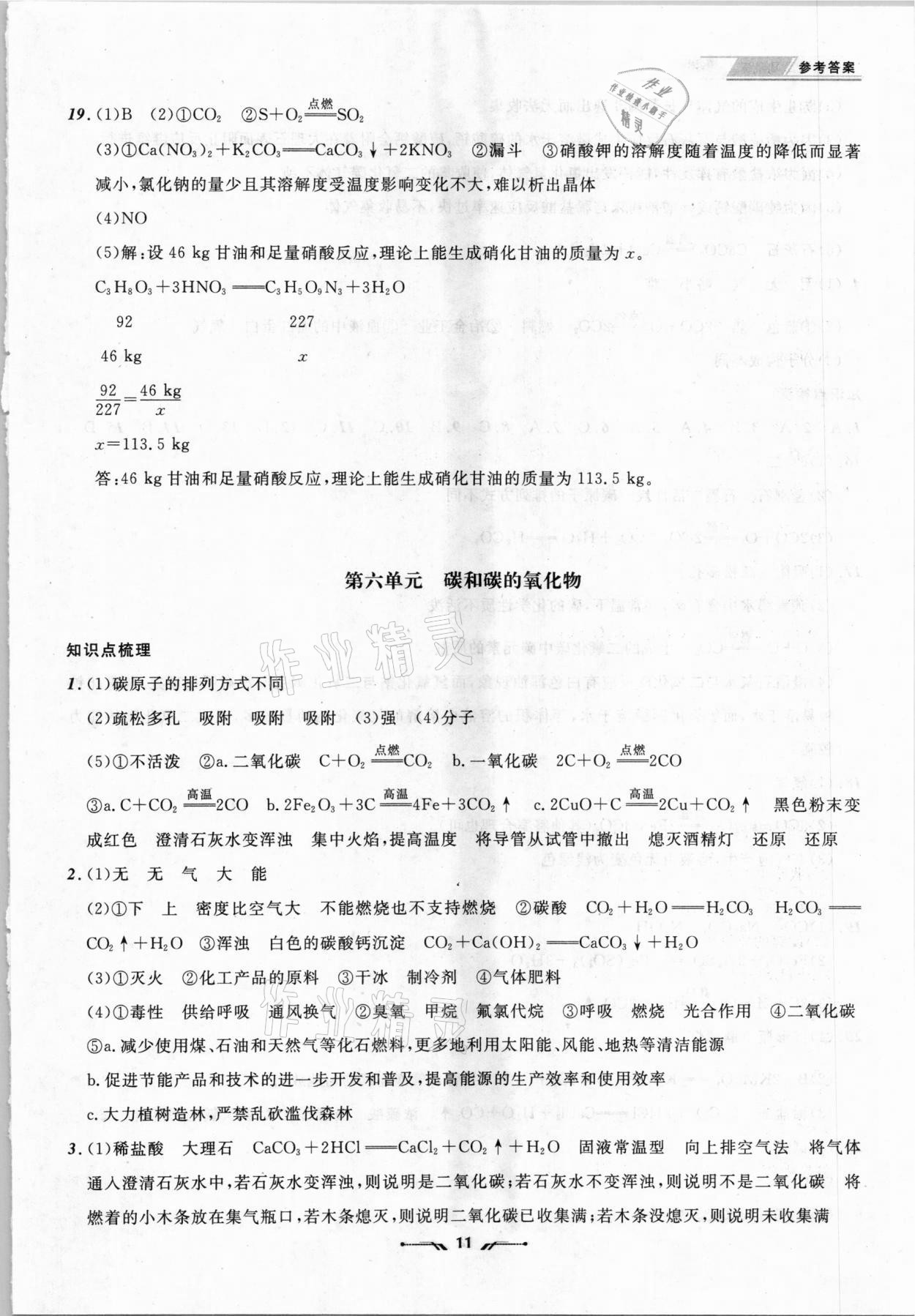 2021年中考全程復(fù)習(xí)訓(xùn)練化學(xué)錦州專版 第11頁