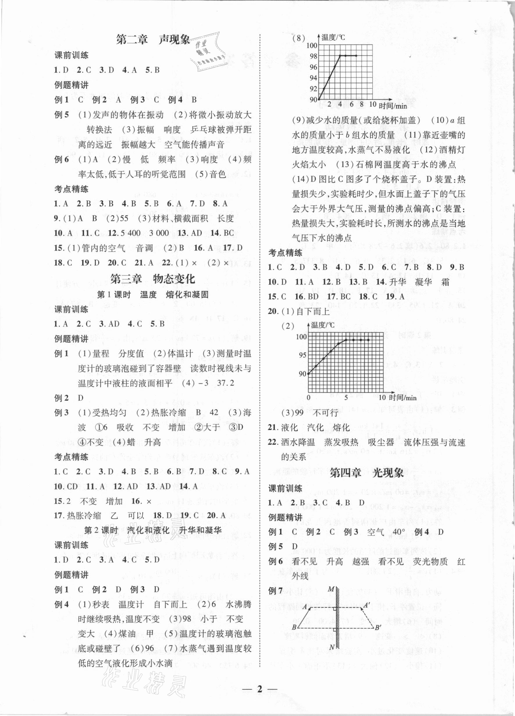 2021年直击中考物理深圳专版阳光出版社 第2页