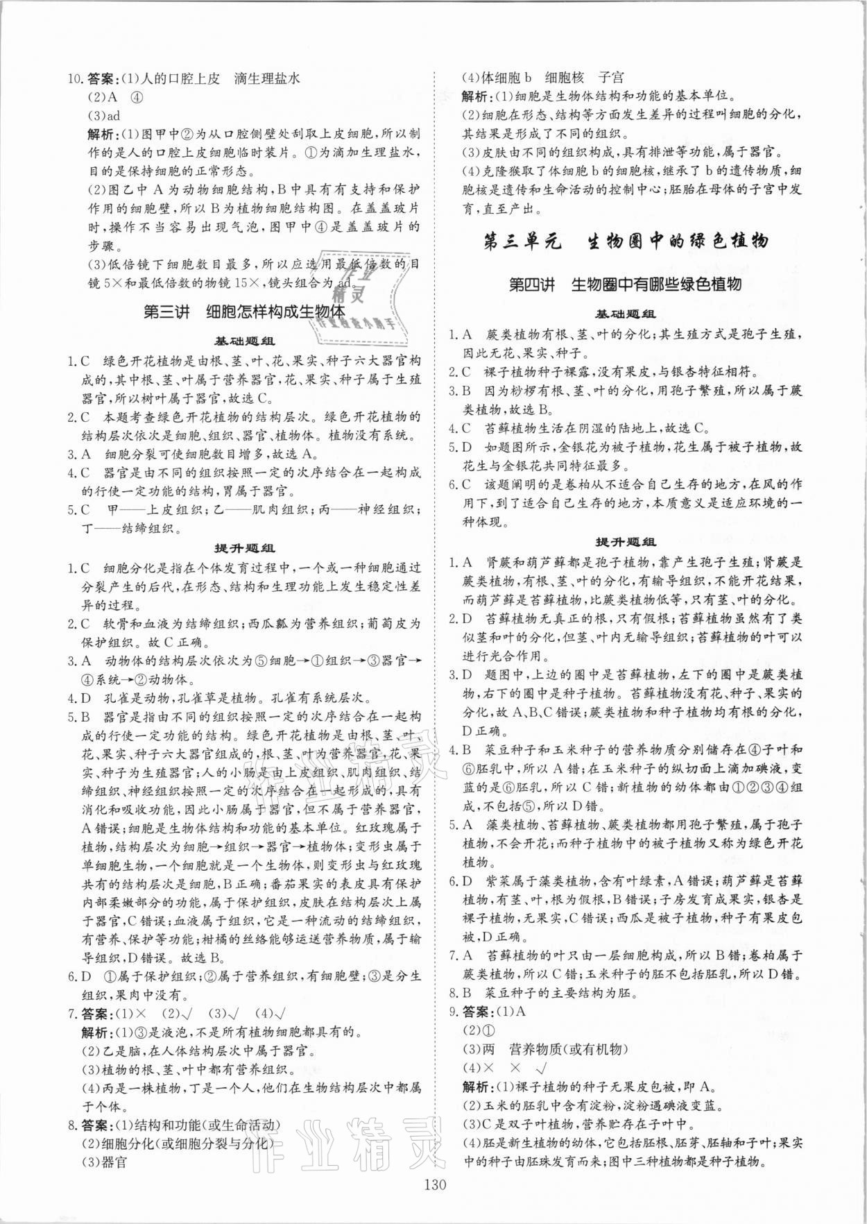 2021年創(chuàng)意課堂中考總復(fù)習(xí)指導(dǎo)生物福建專版 第2頁