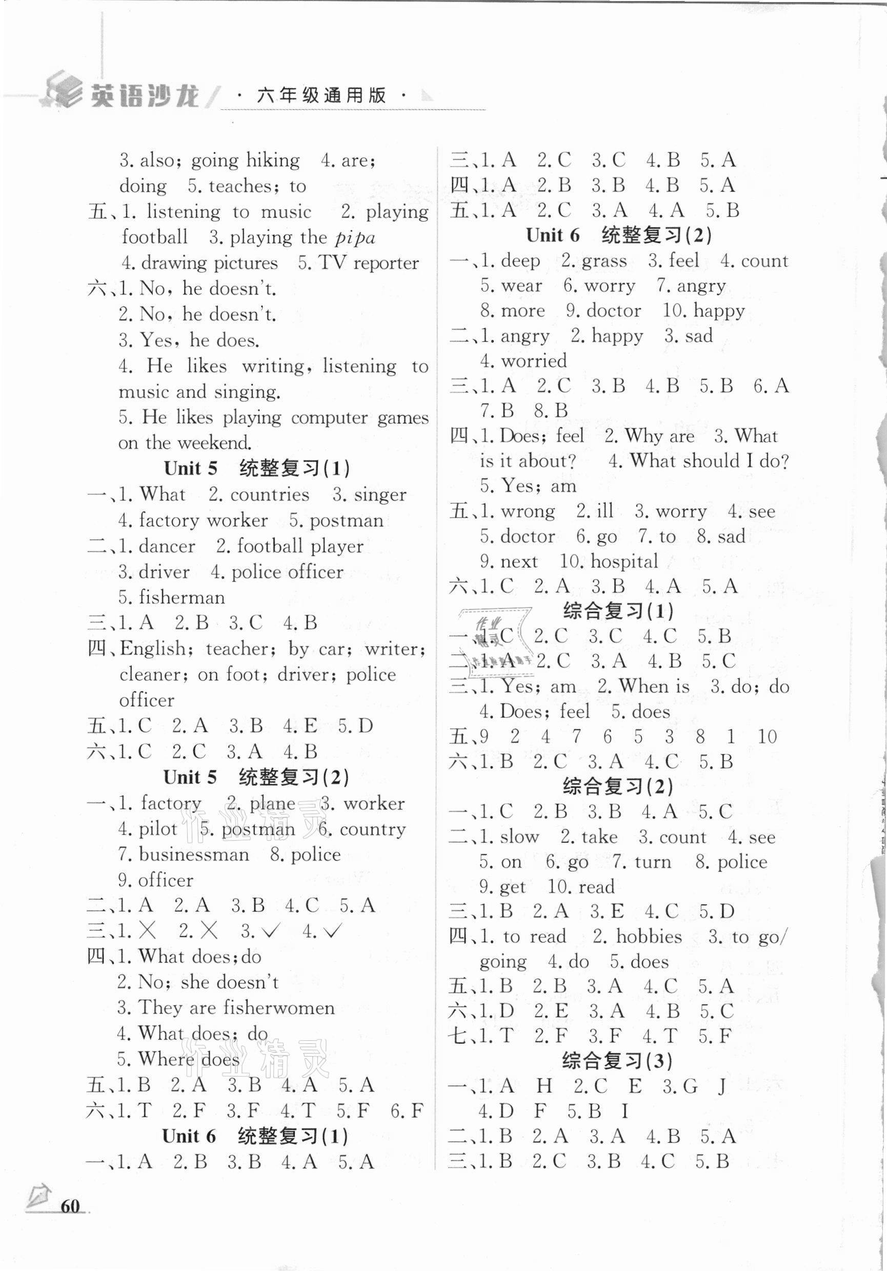 2021年名师讲坛智趣冬令营六年级英语沙龙通用版 第2页