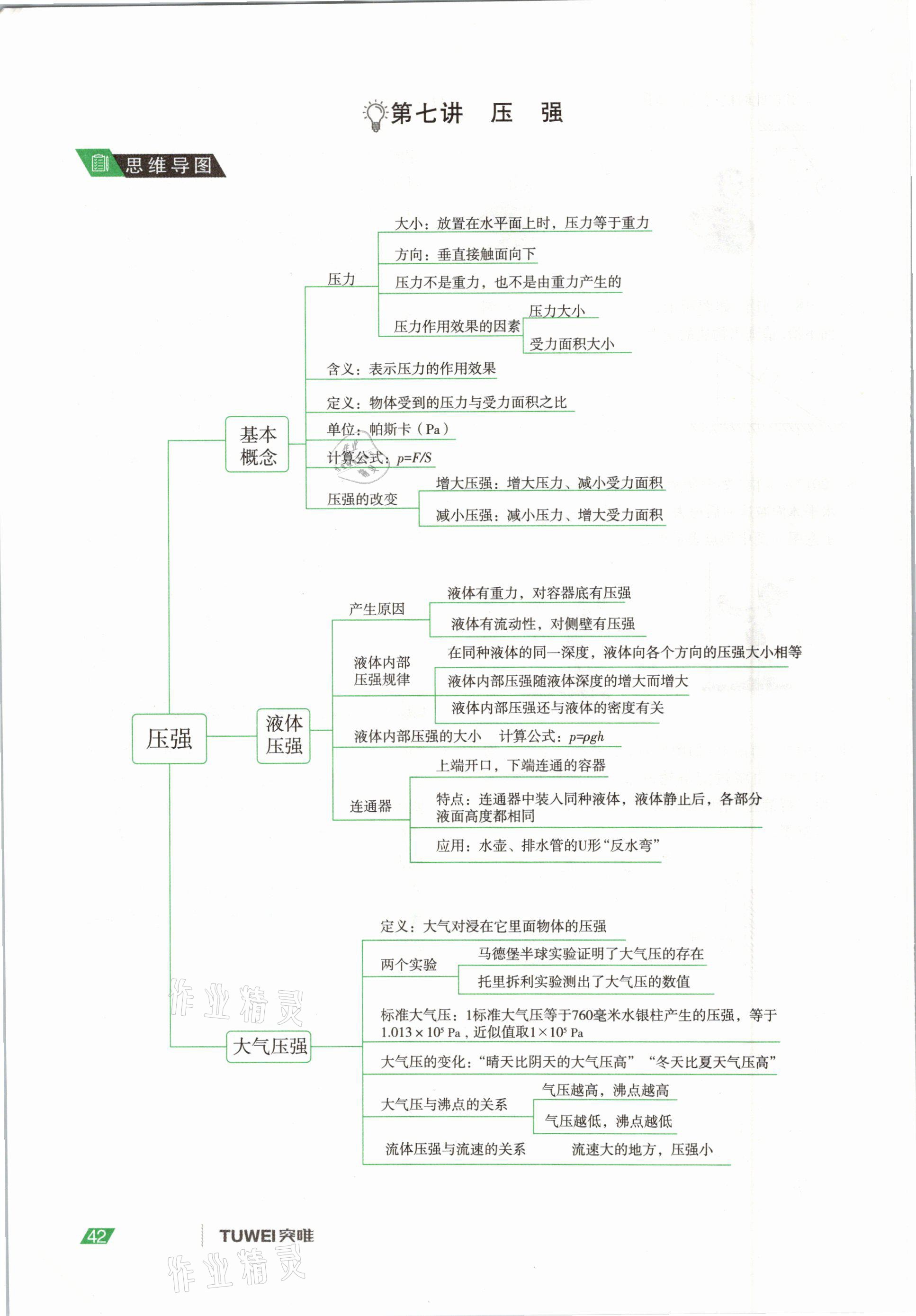 2021年河南中考總復(fù)習(xí)物理 參考答案第42頁