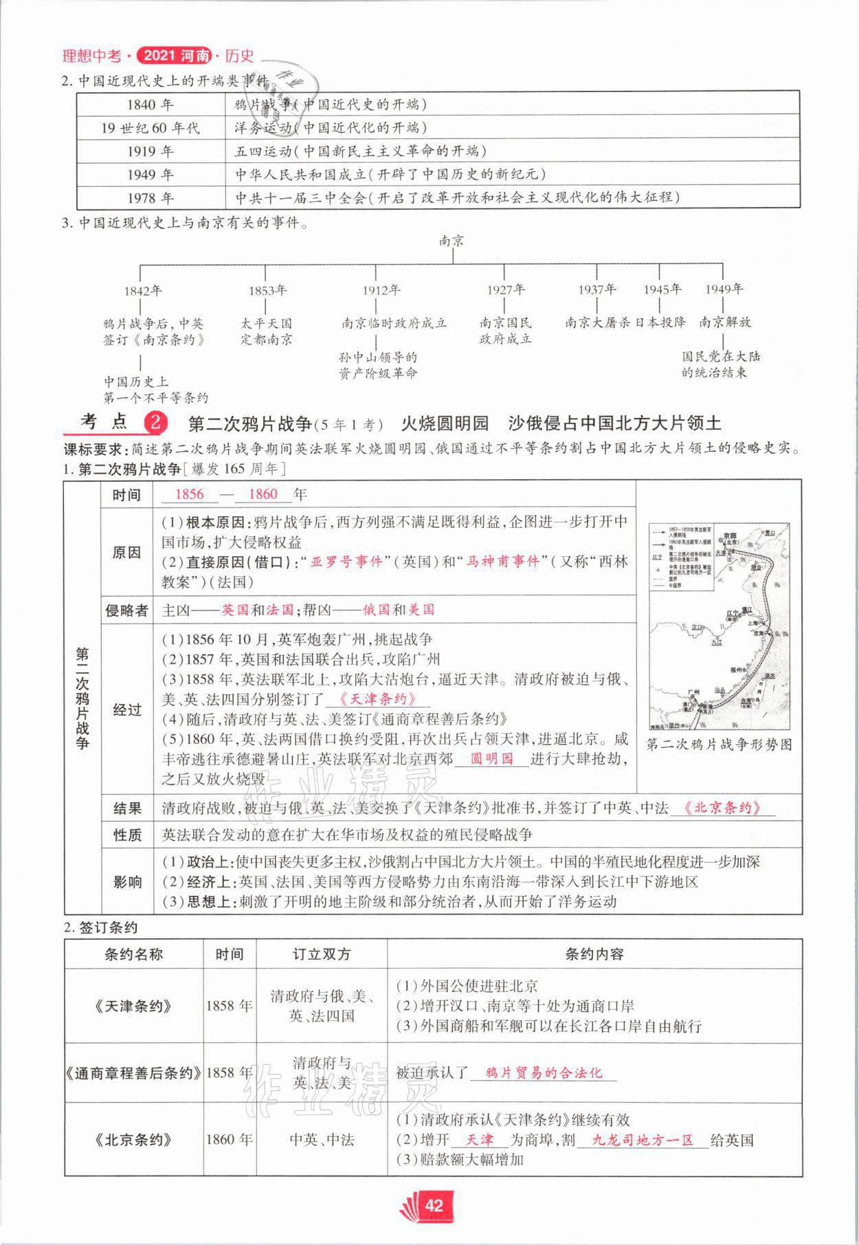 2021年理想中考歷史河南專版 第42頁