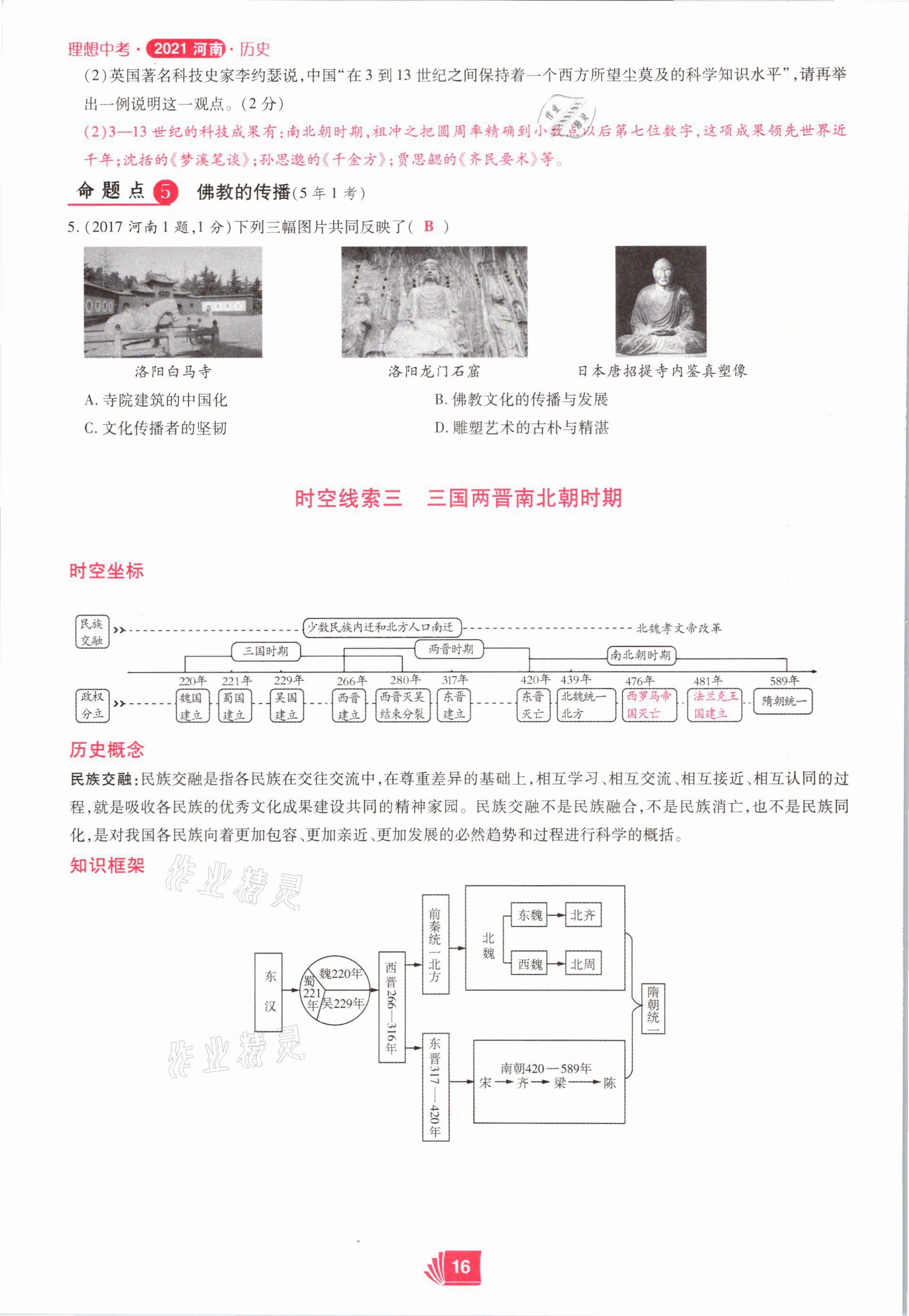 2021年理想中考?xì)v史河南專版 第16頁(yè)