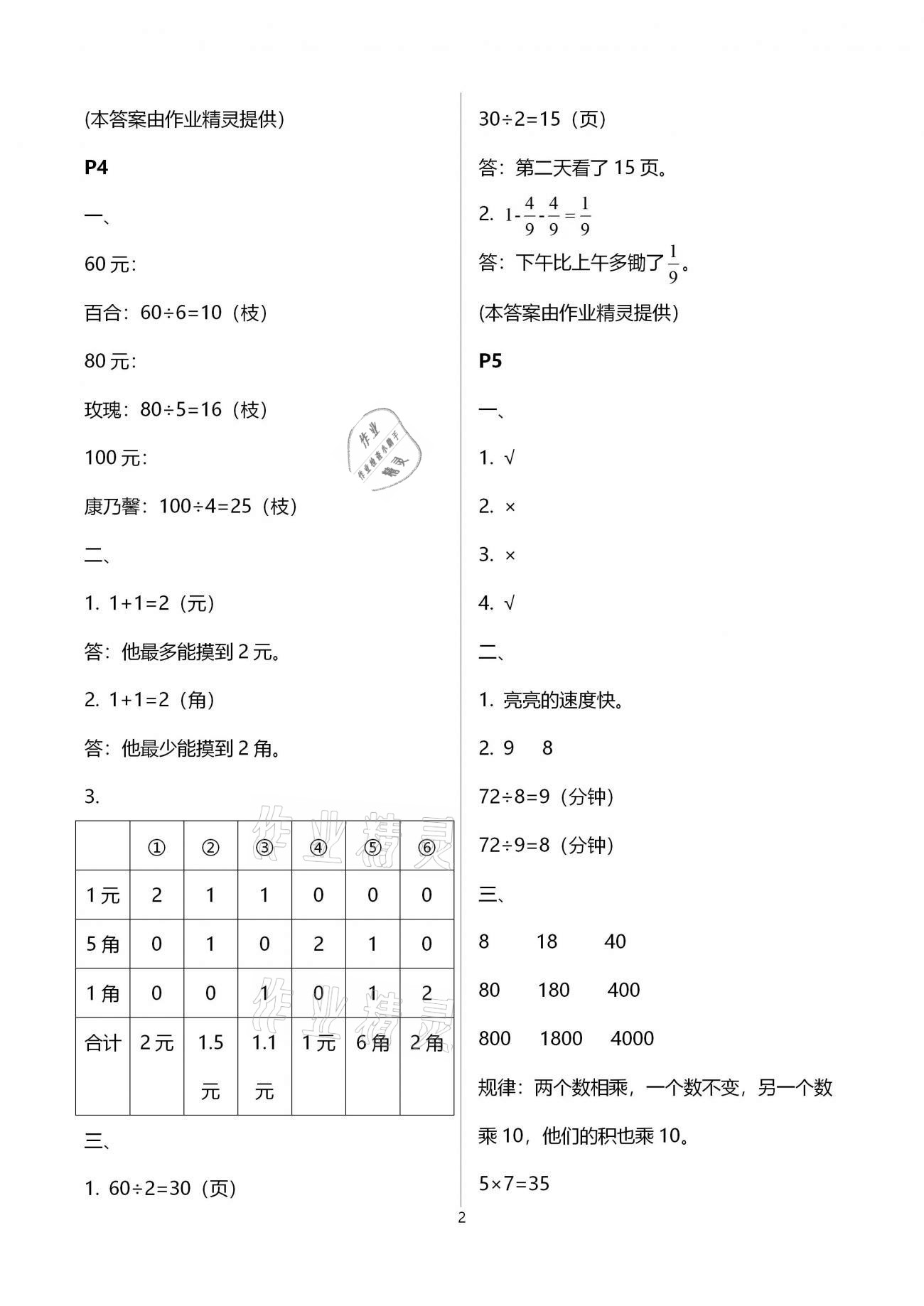 2021年寒假生活三年級(jí)數(shù)學(xué)寧夏人民教育出版社 第2頁