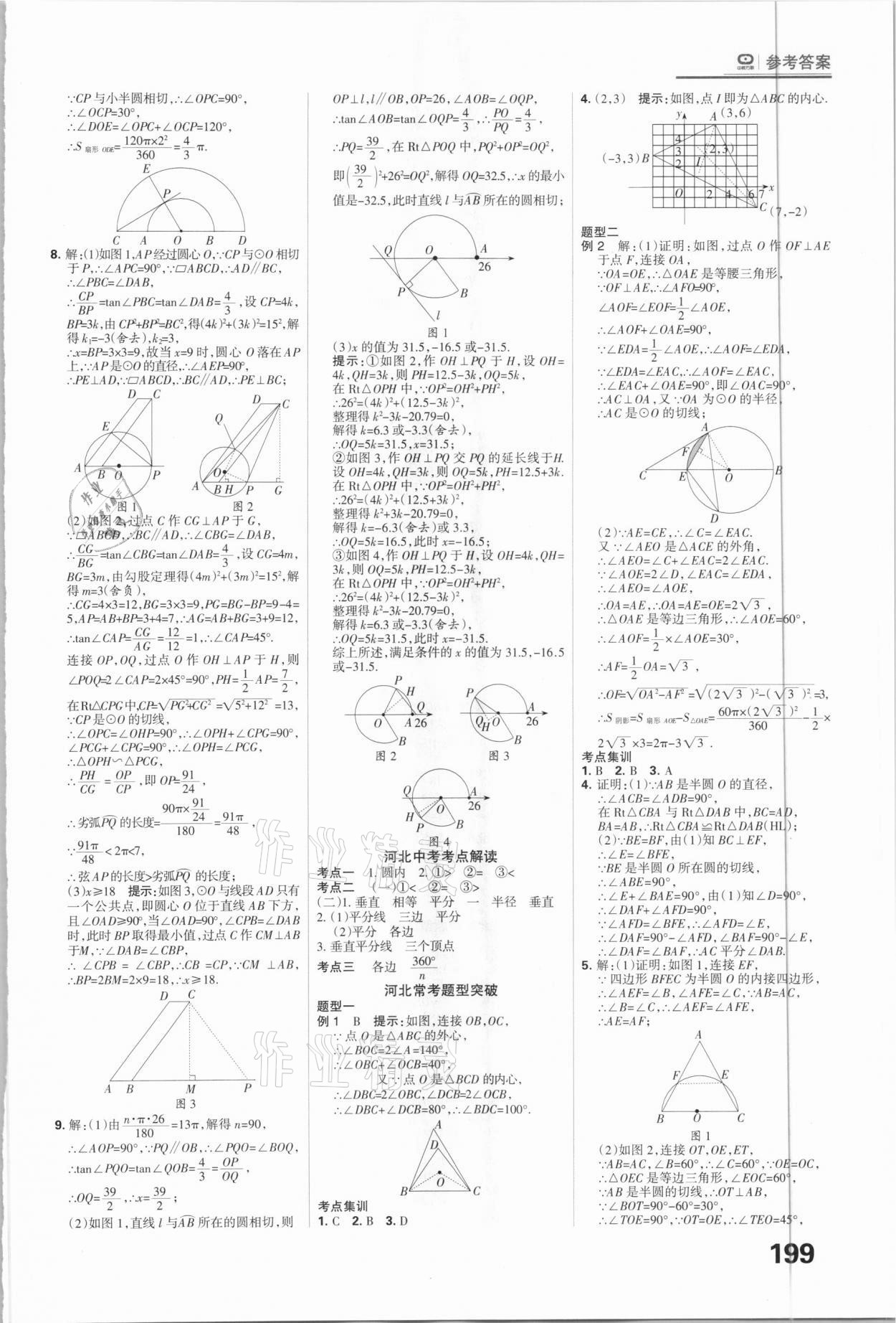 2021年全優(yōu)中考系統(tǒng)總復(fù)習(xí)數(shù)學(xué)河北專用 參考答案第15頁