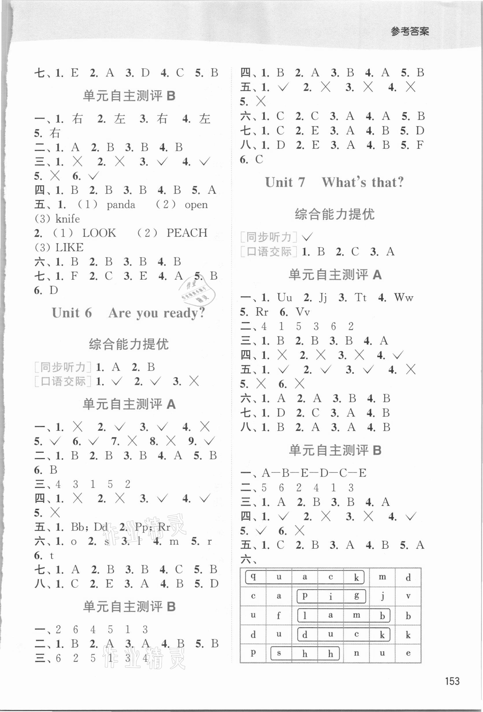 2021年通城学典非常课课通一年级英语下册译林版 第3页