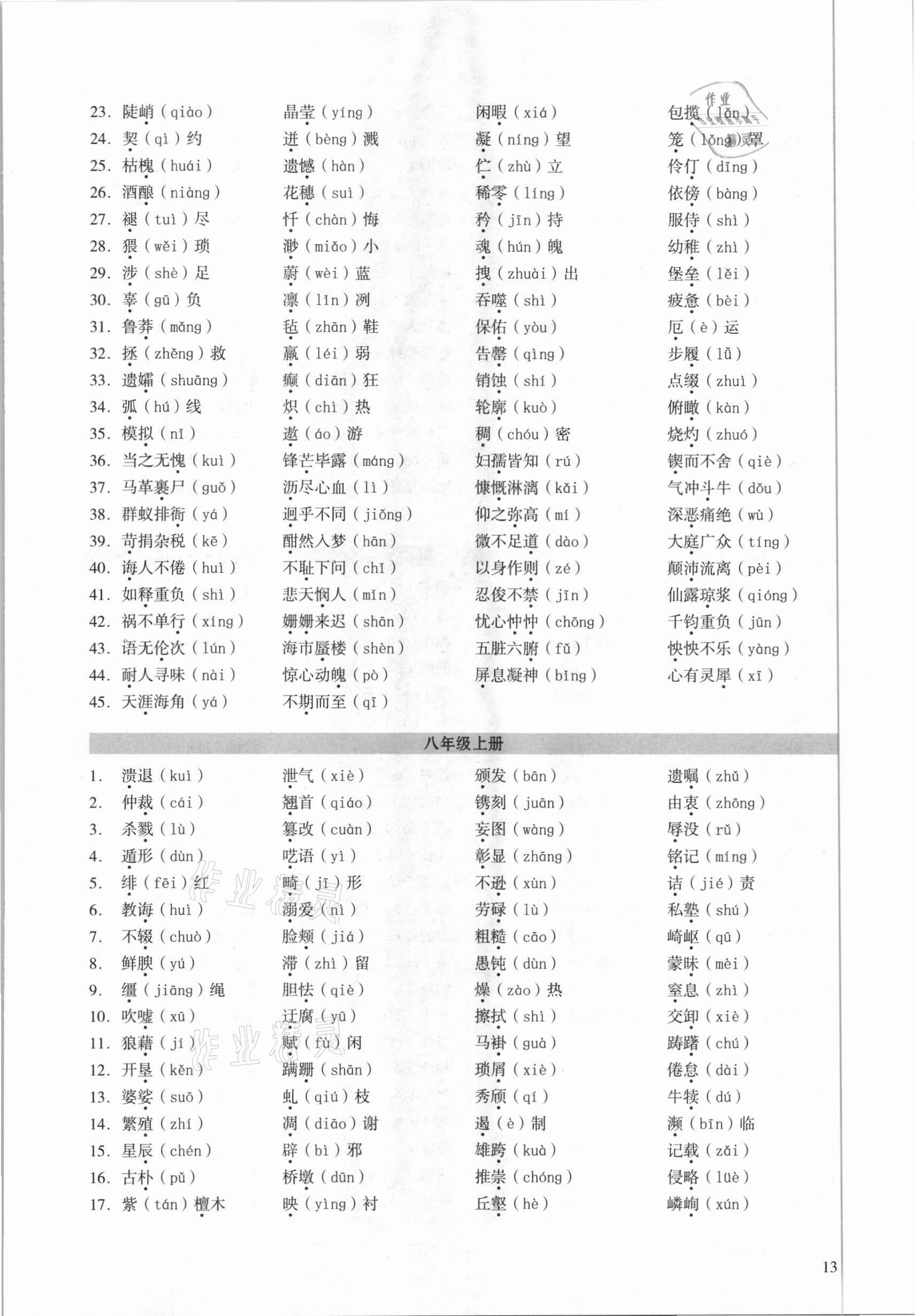 2021年中考語文總復(fù)習(xí)學(xué)與教廣州專版 第13頁